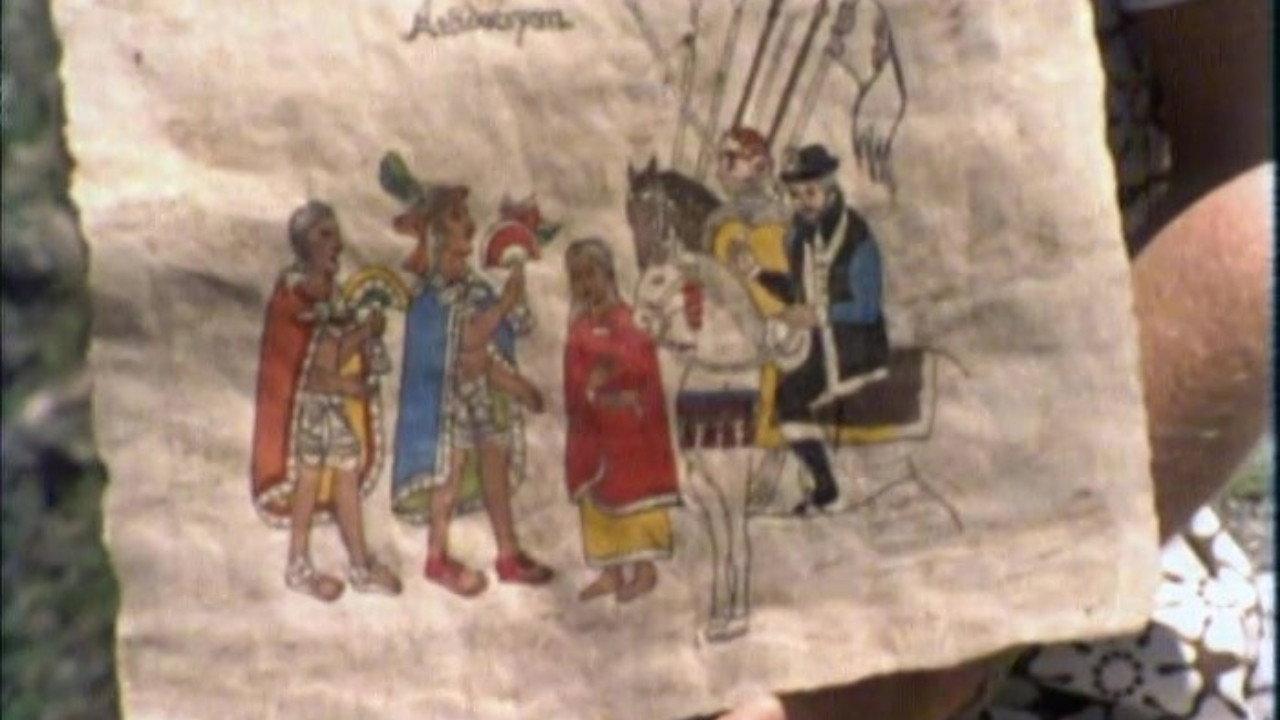 The Story of Cortez and Montezuma 1970 movie scene