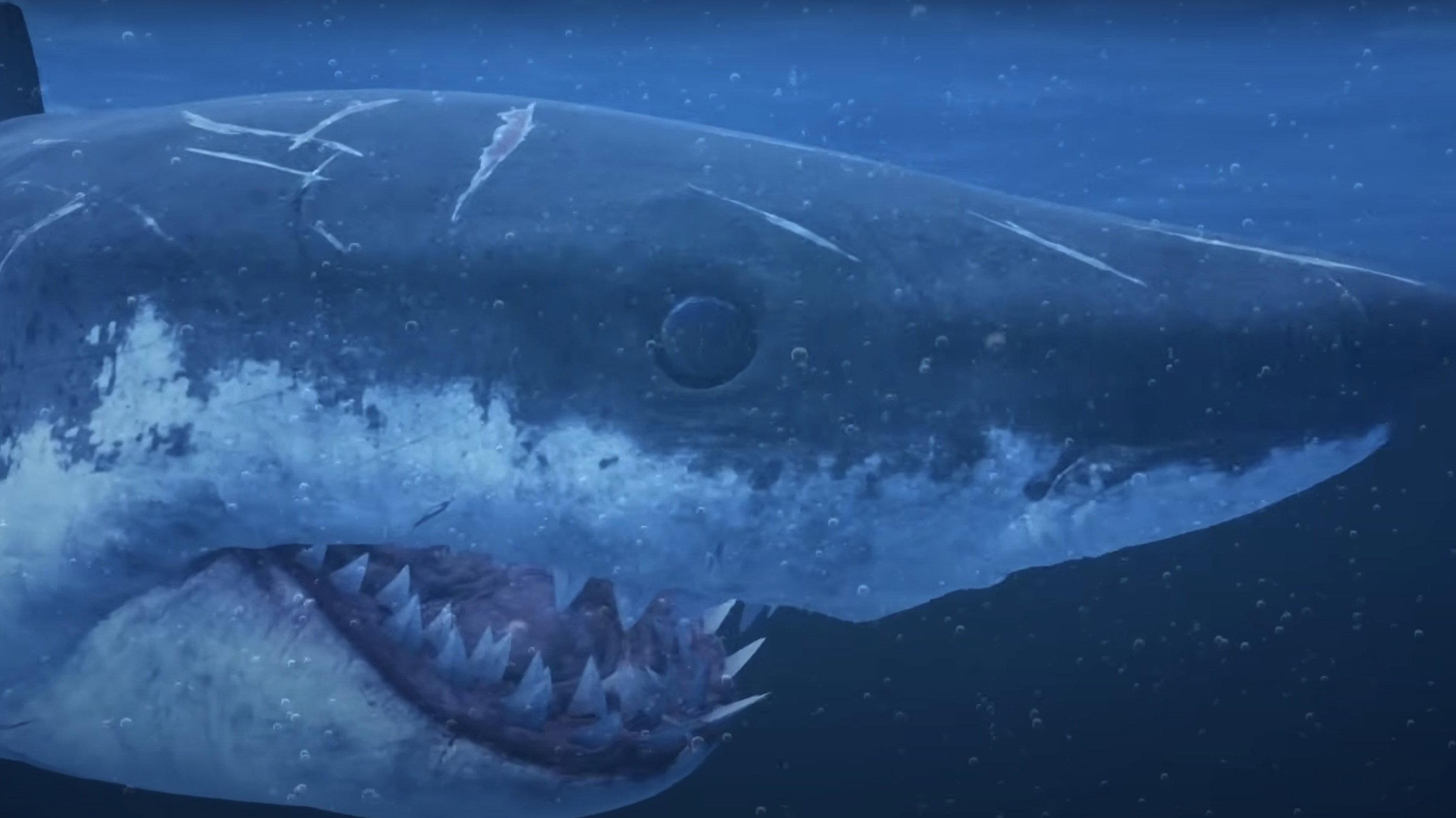 Mummy Shark 2024 movie scene