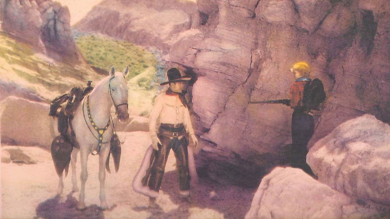 Tombstone Canyon 1932 movie scene