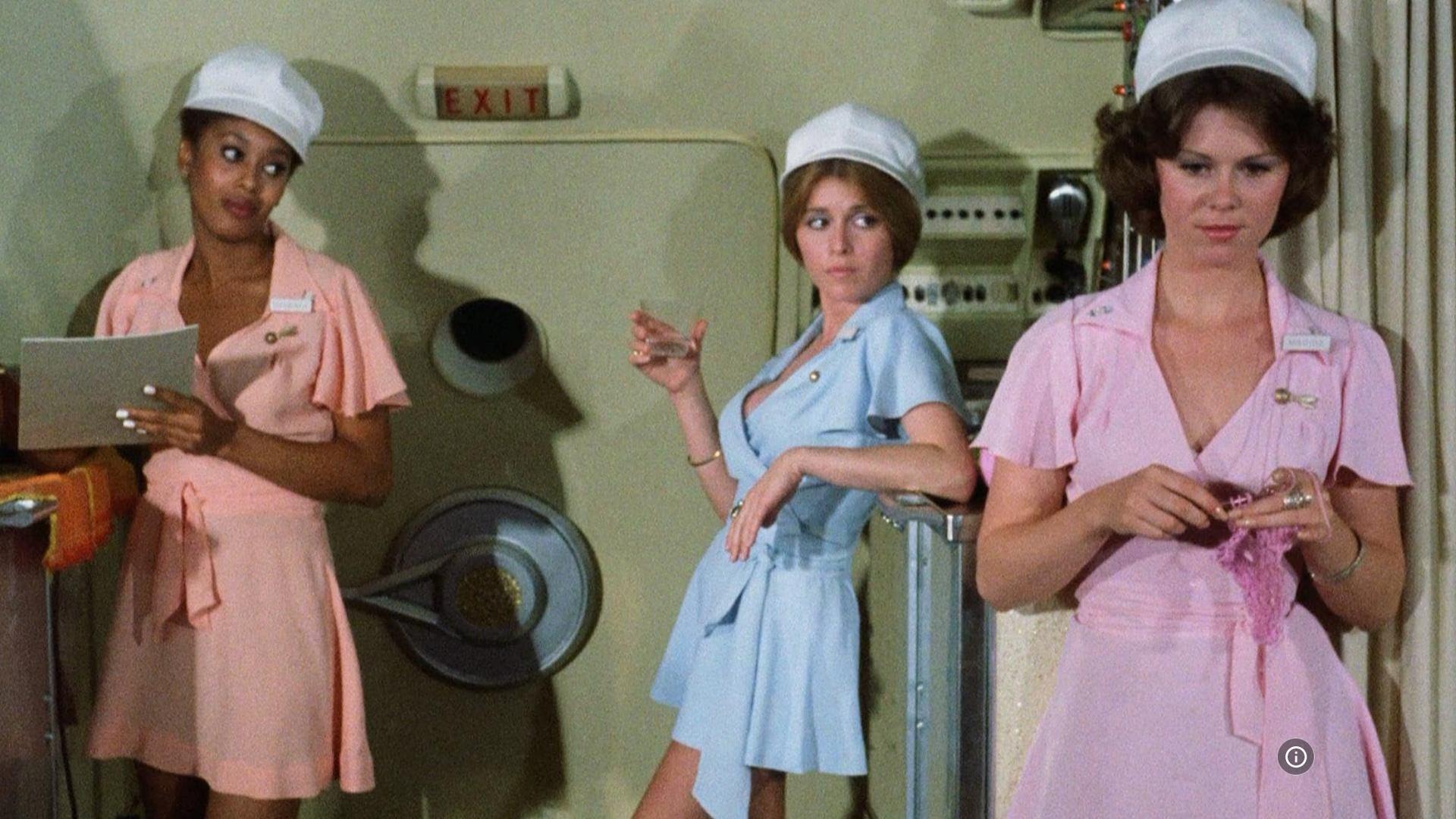 The Naughty Stewardesses 1975 movie scene
