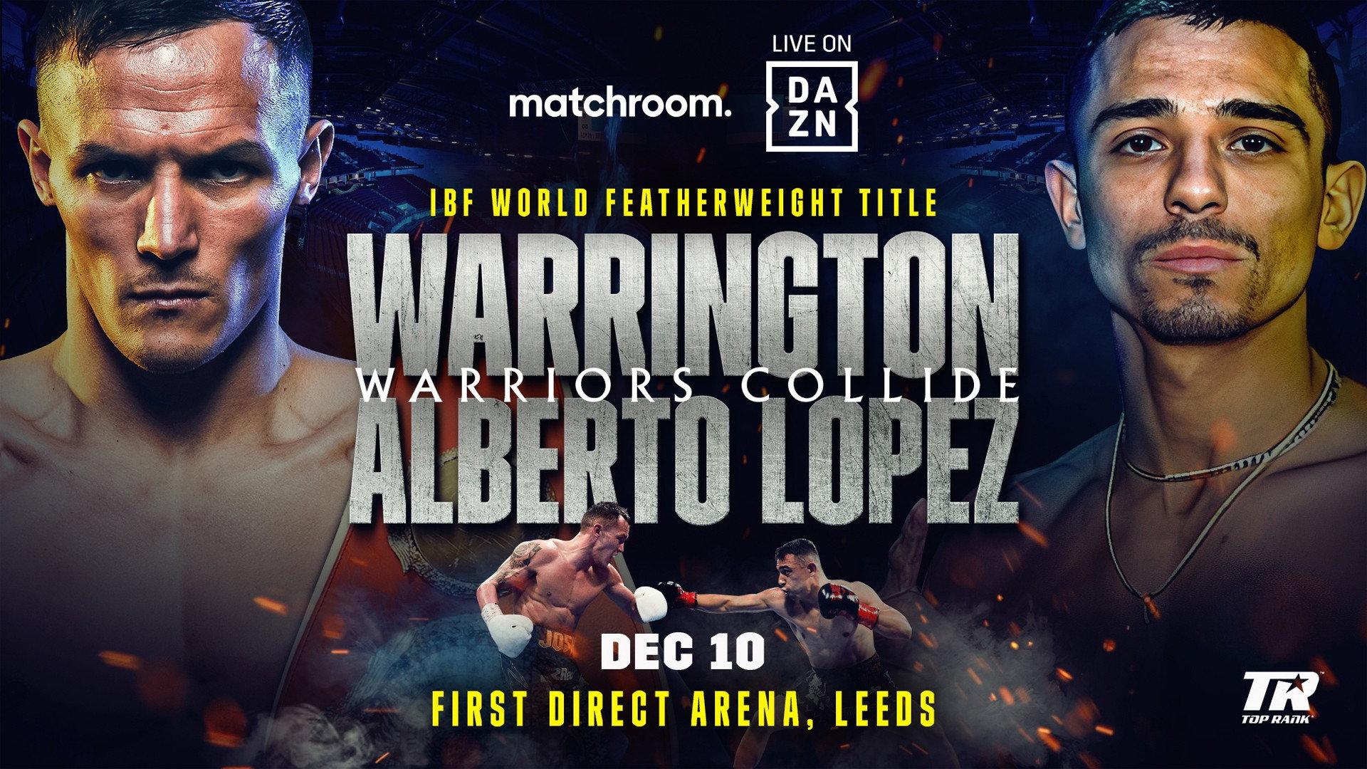 Josh Warrington vs. Luis Alberto Lopez 2022 movie scene