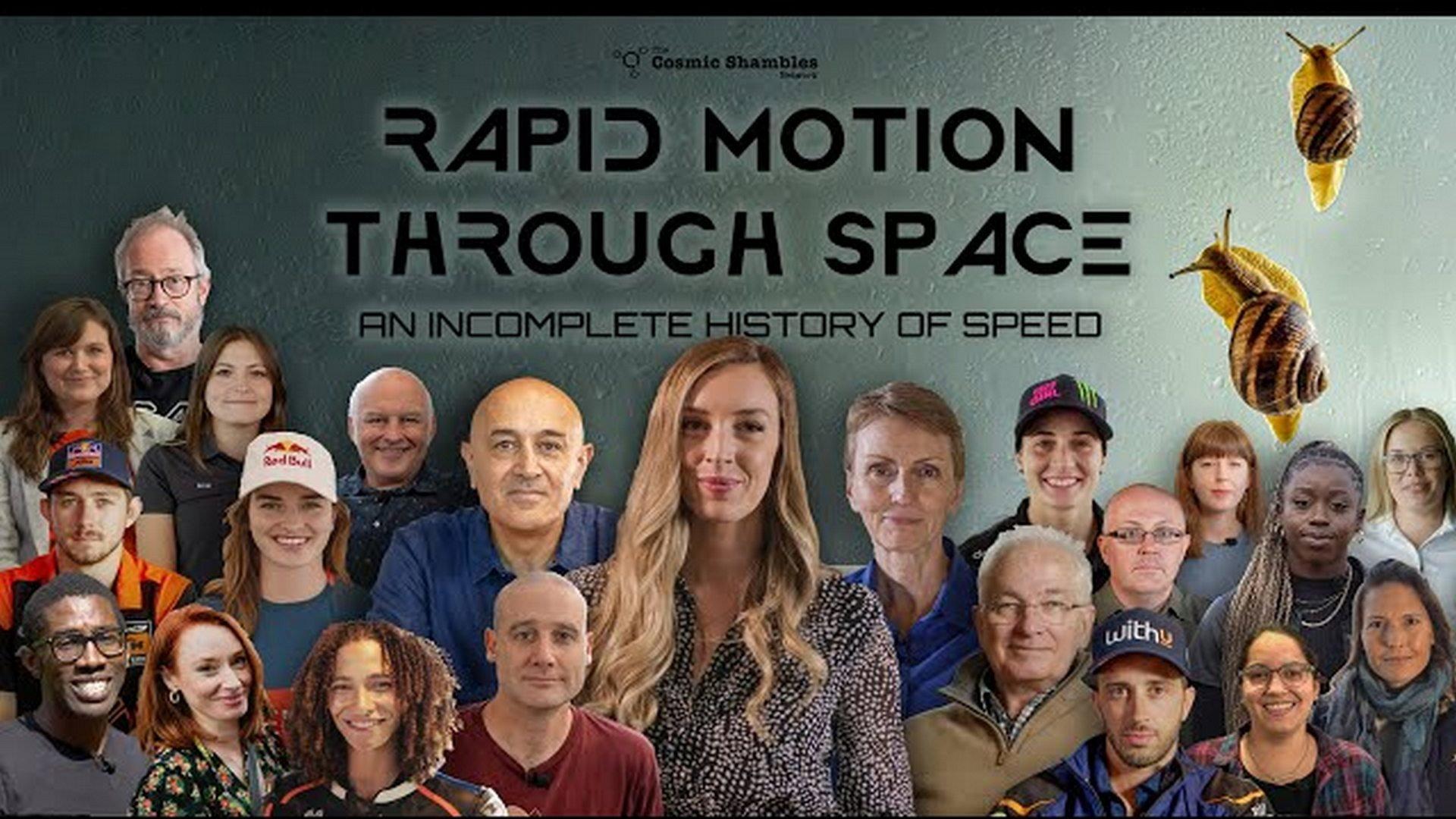 Rapid Motion Through Space: An Incomplete History of Speed 2023 movie scene