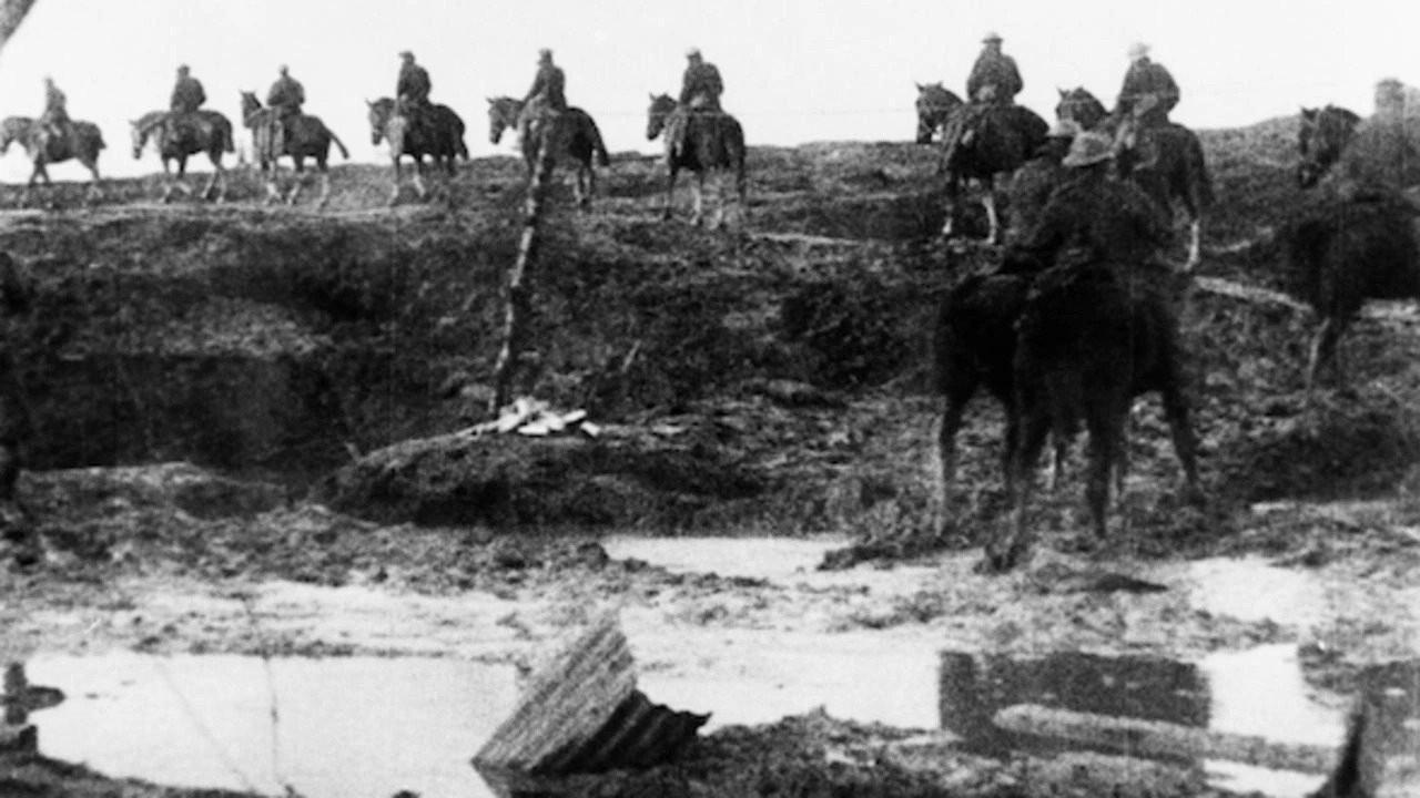 The Battle of the Ancre and Advance of the Tanks 1917 movie scene