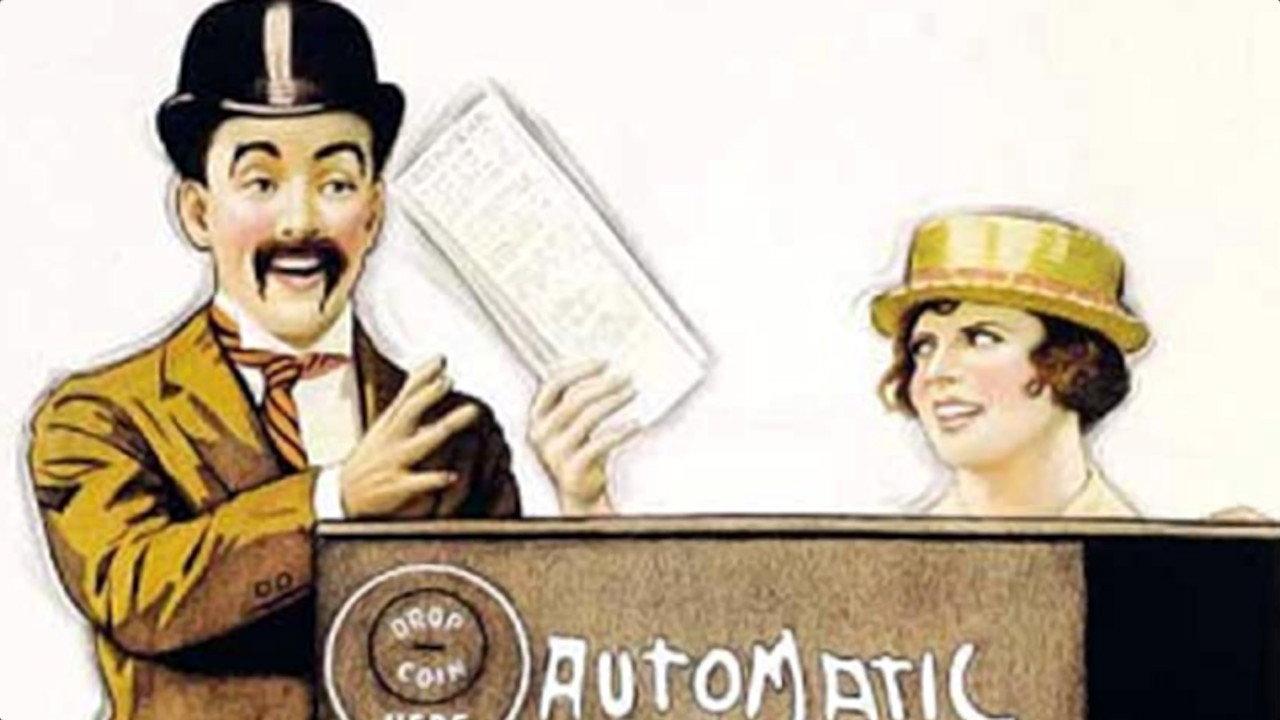 Hot Off the Press 1922 movie scene