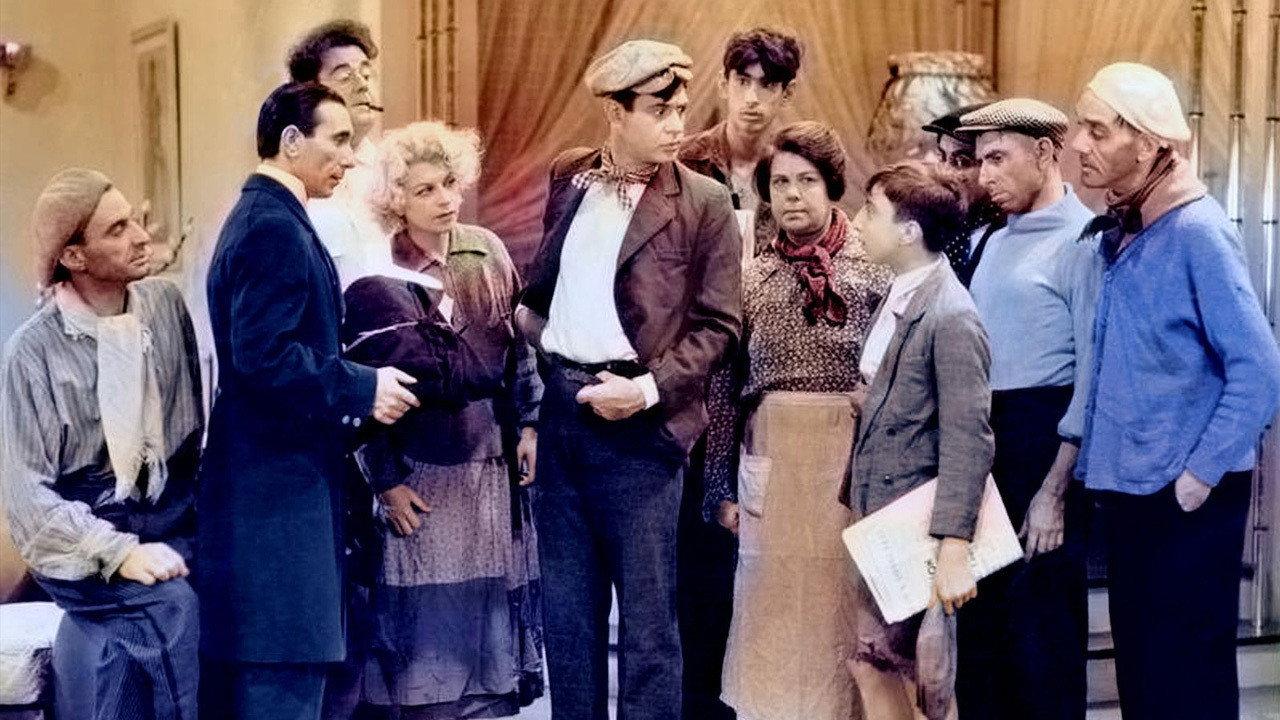 El canillita y la dama 1936 movie scene
