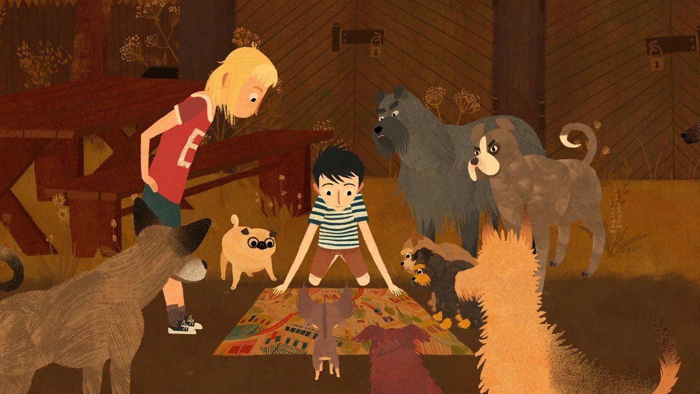 Jacob, Mimmi and the Talking Dogs 2019 movie scene
