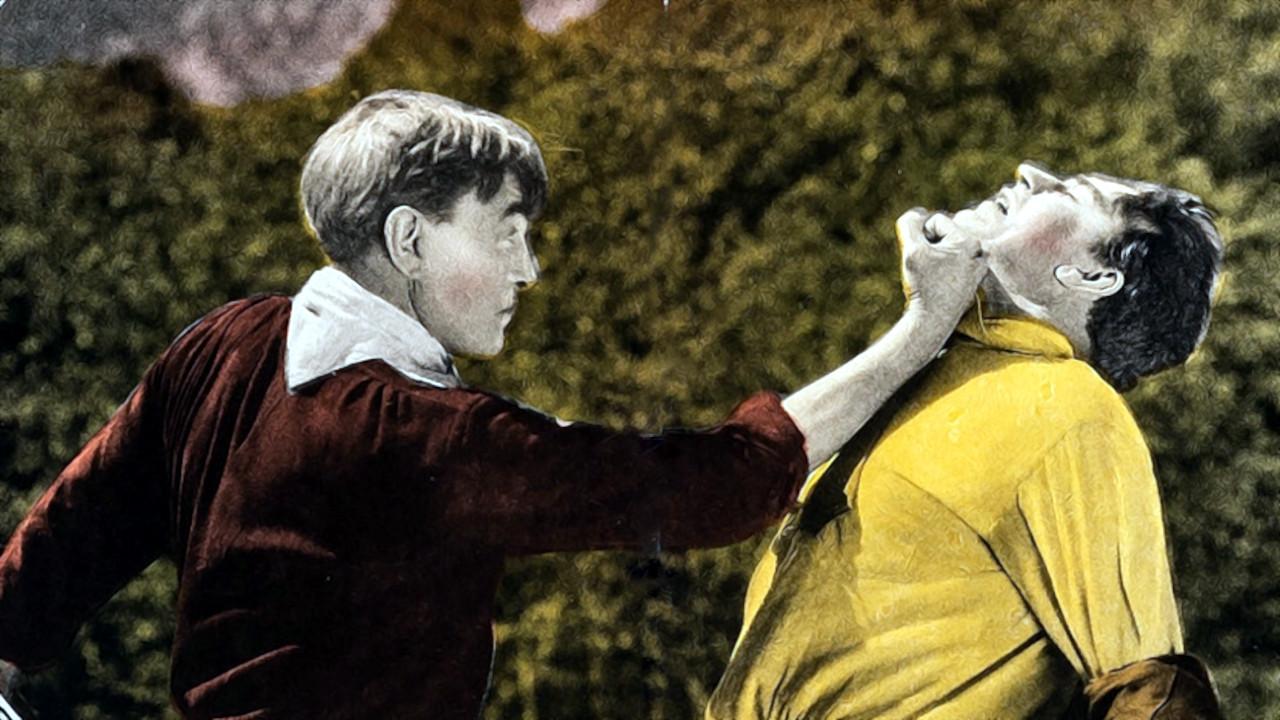 Tiger Thompson 1924 movie scene