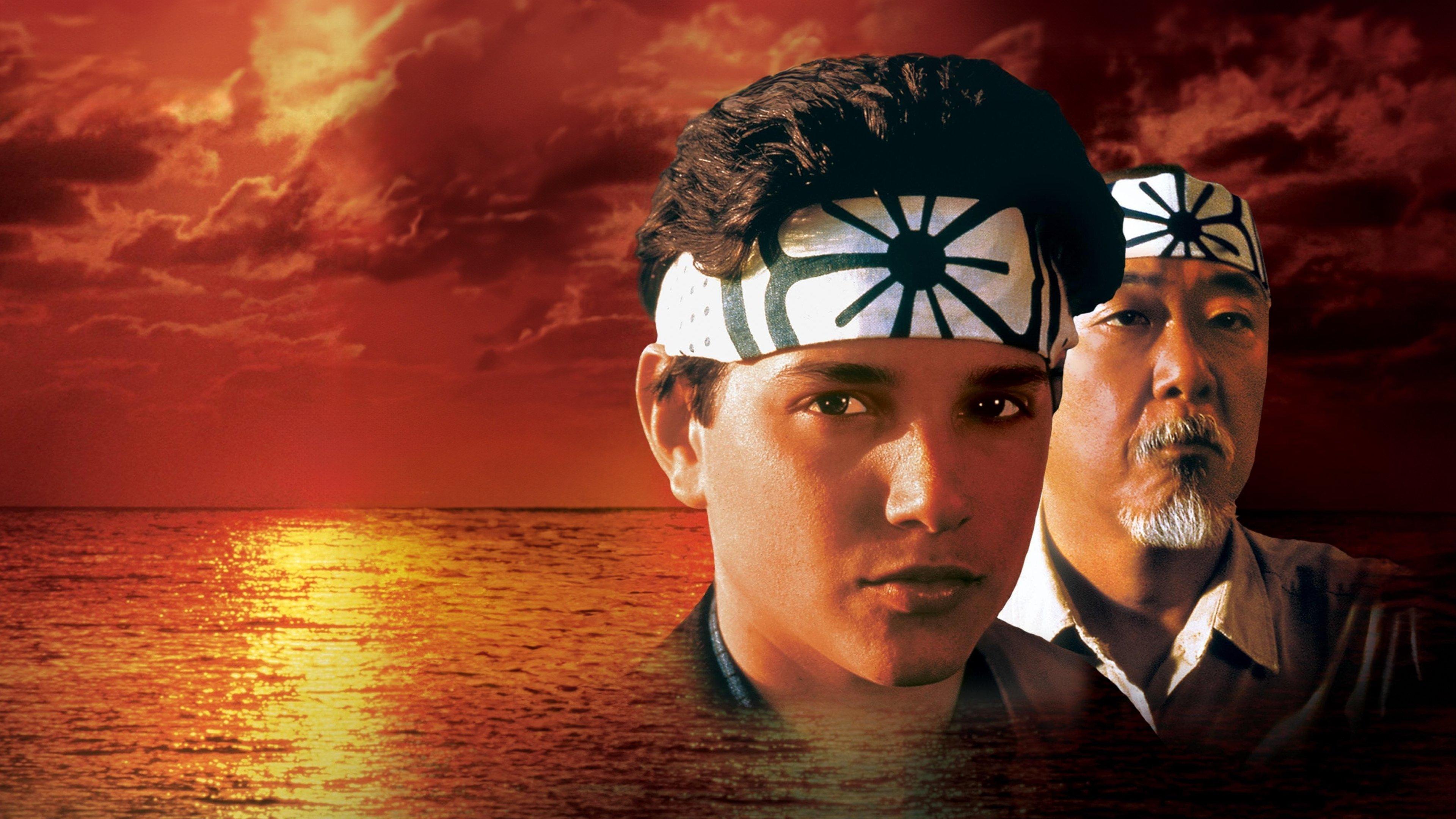 The Karate Kid 1984 movie scene