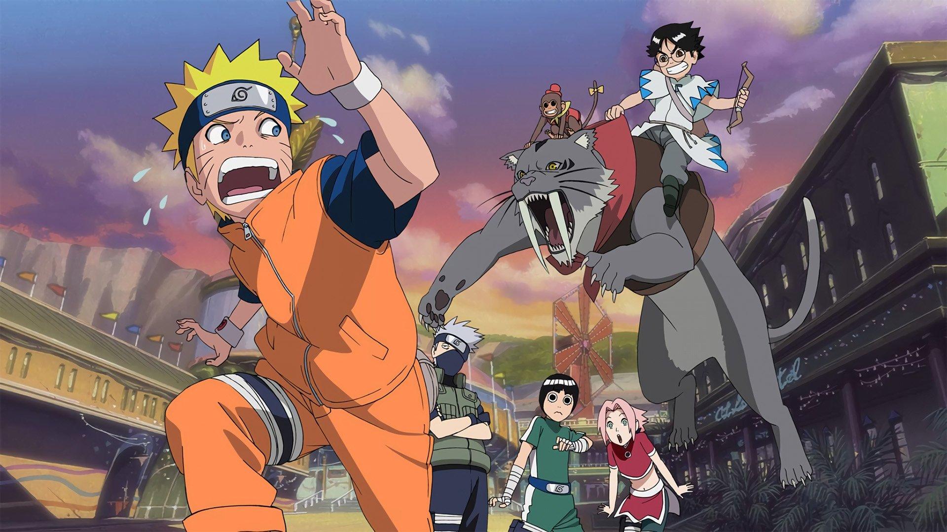 Naruto the Movie: Guardians of the Crescent Moon Kingdom 2006 movie scene