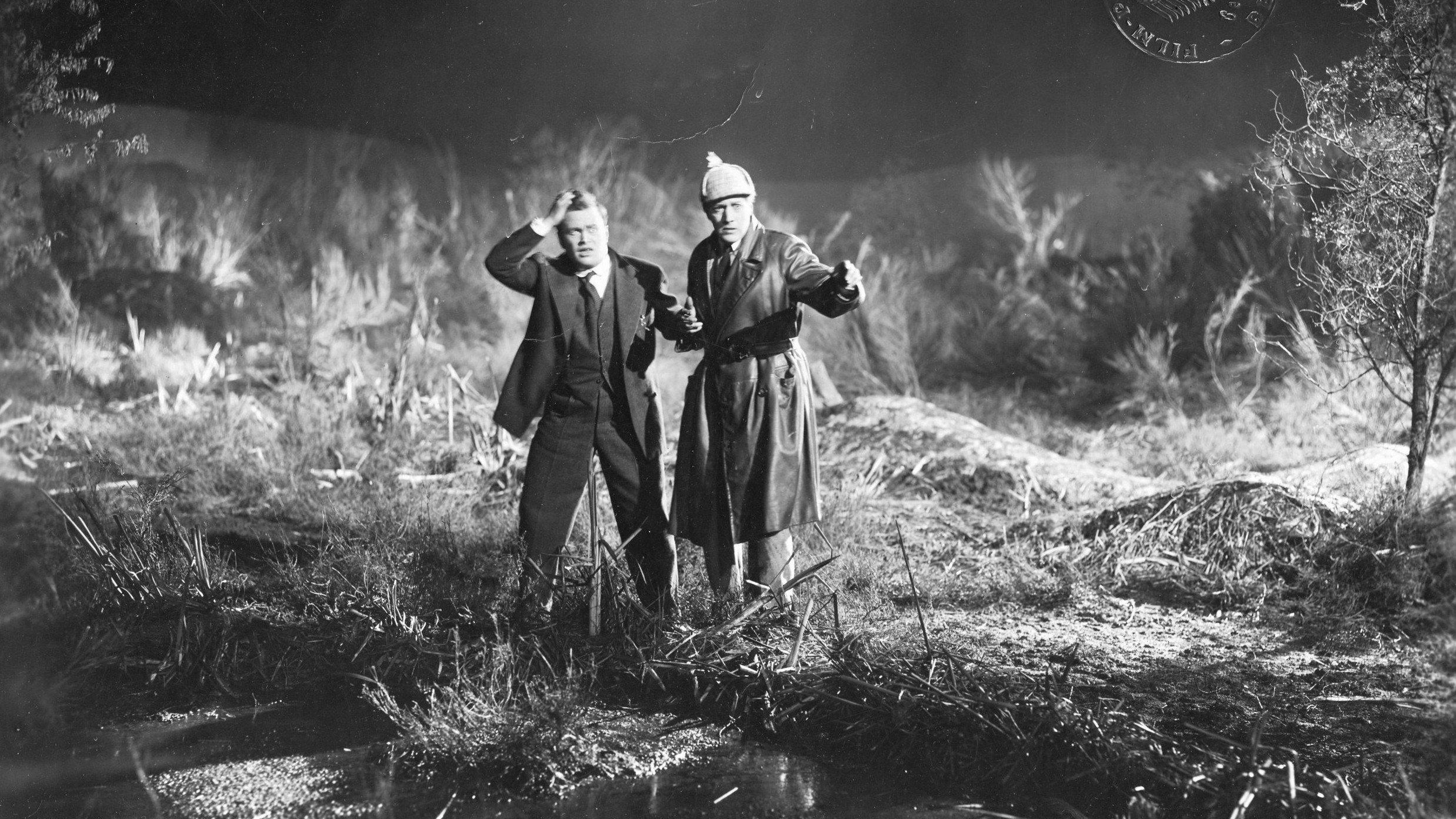 The Hound of the Baskervilles 1937 movie scene