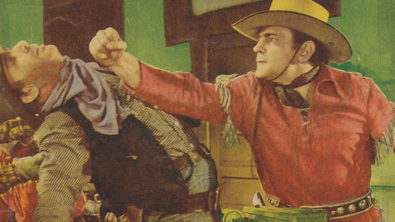 The Overland Express 1938 movie scene