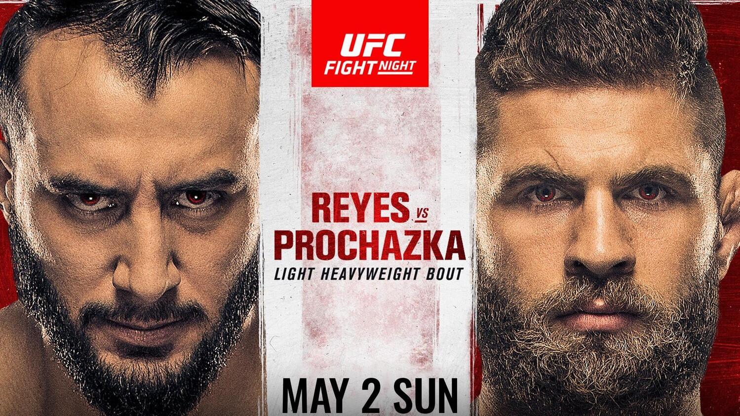 UFC on ESPN 23: Reyes vs. Prochazka 2021 movie scene