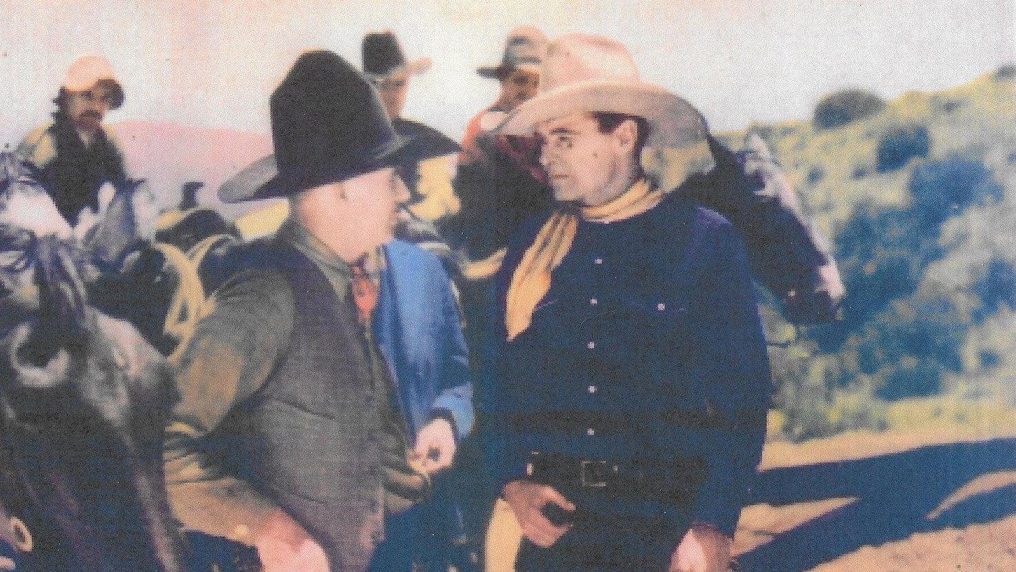 The Fighting Cowboy 1933 movie scene
