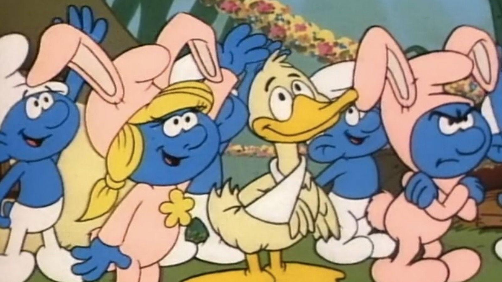 The Smurfs Springtime Special 1982 movie scene