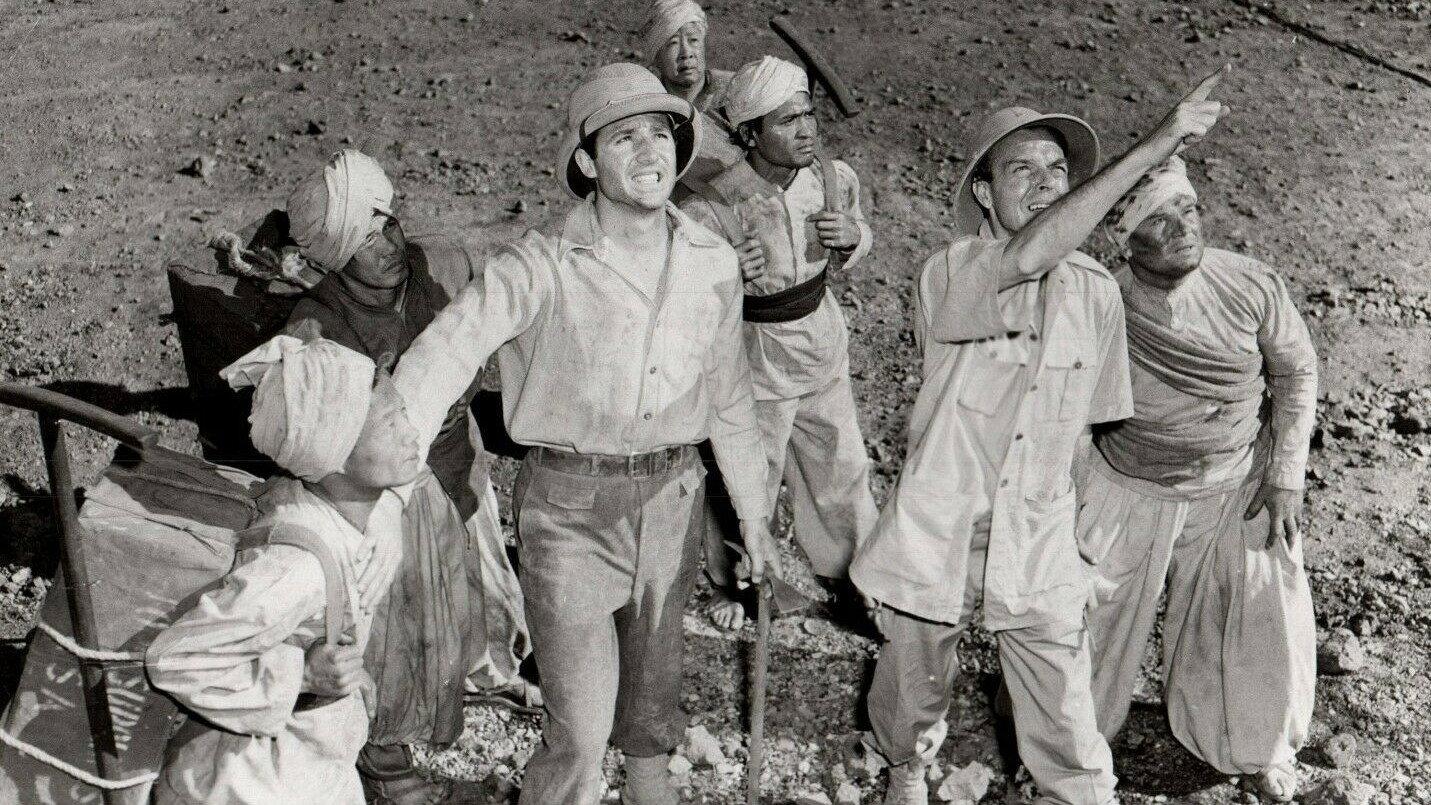 Storm Over Tibet 1952 movie scene