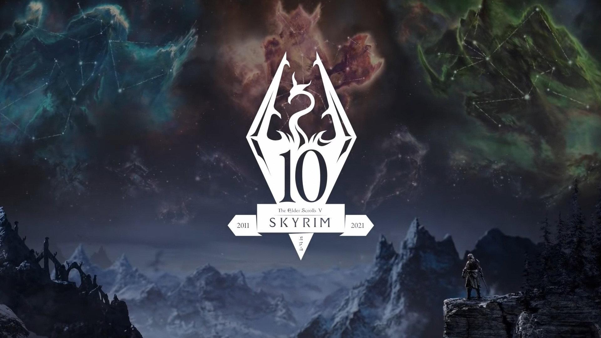 Skyrim 10th Anniversary Concert 2021 movie scene
