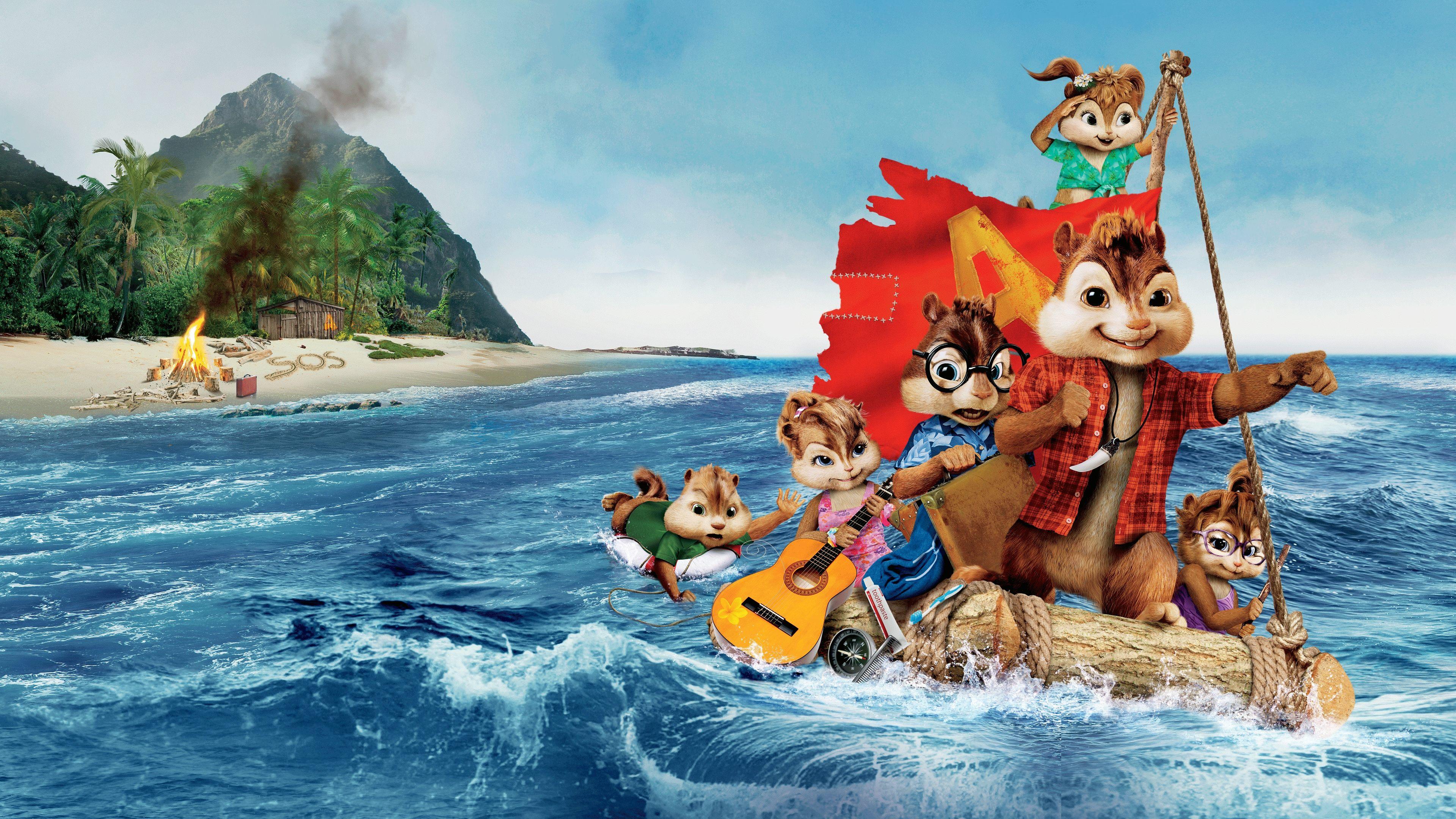 Alvin and the Chipmunks: Chipwrecked 2011 movie scene