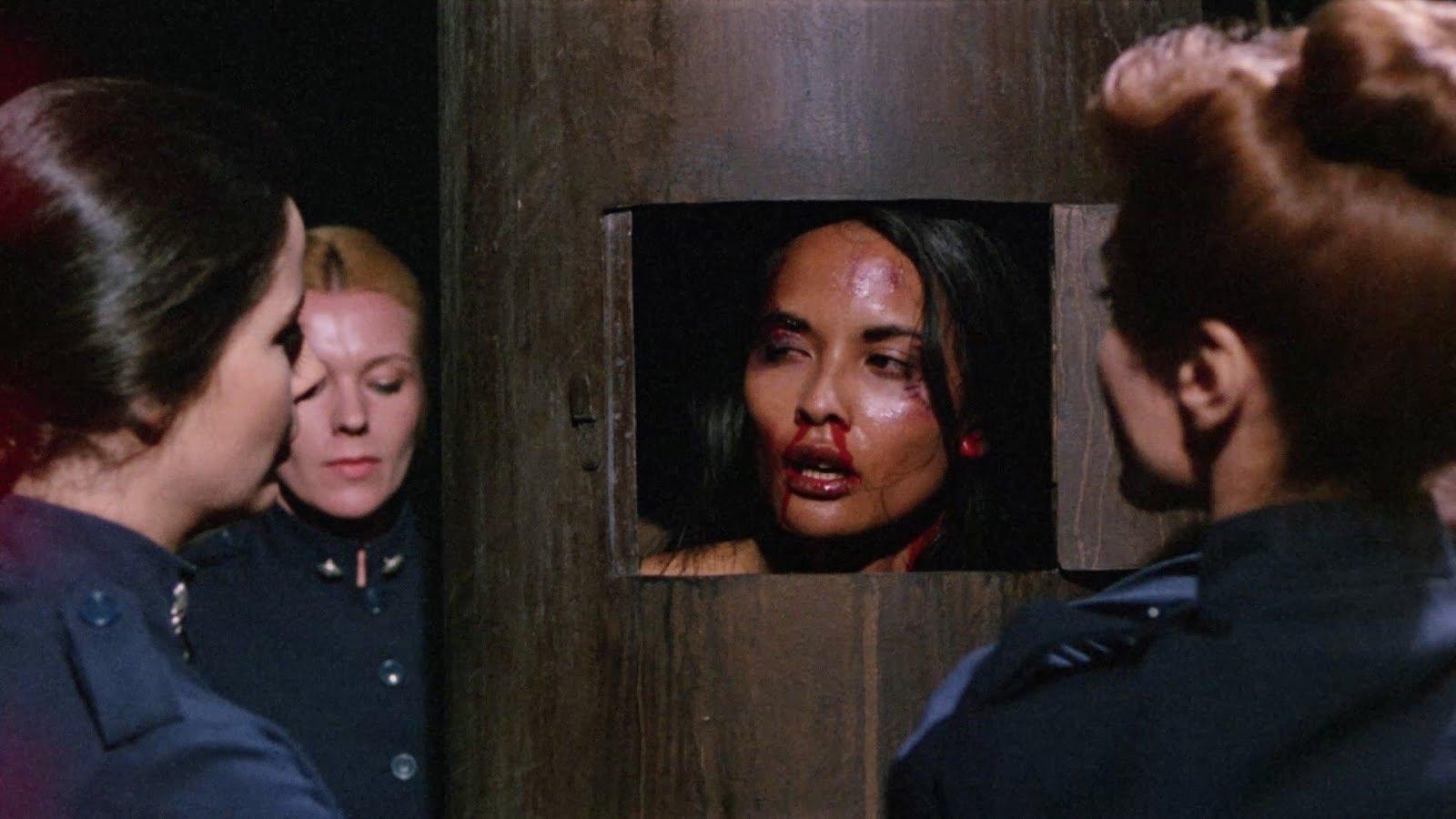 Violence in a Women's Prison 1982 movie scene