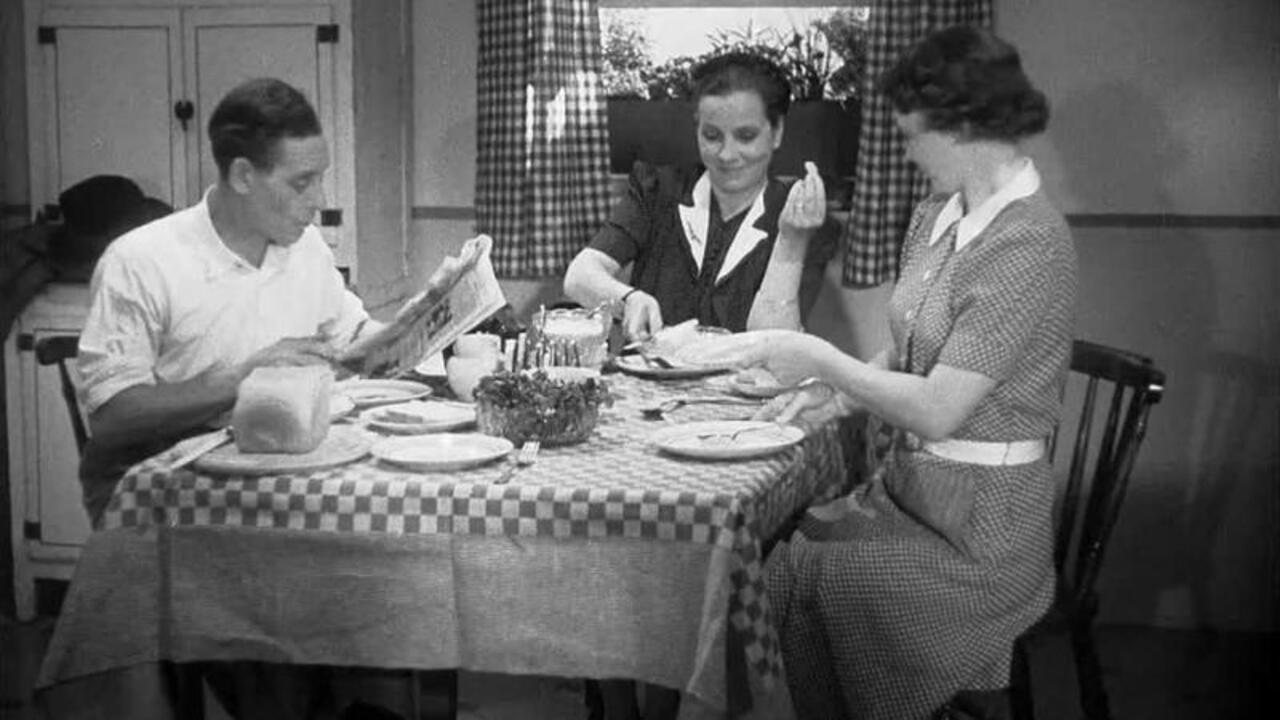 Mrs. T. and Her Cabbage Patch 1941 movie scene