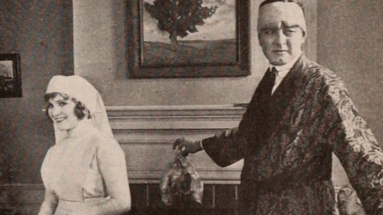 Nurse Marjorie 1920 movie scene