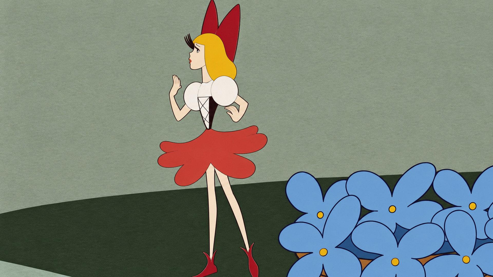 Thumbelina 1964 movie scene