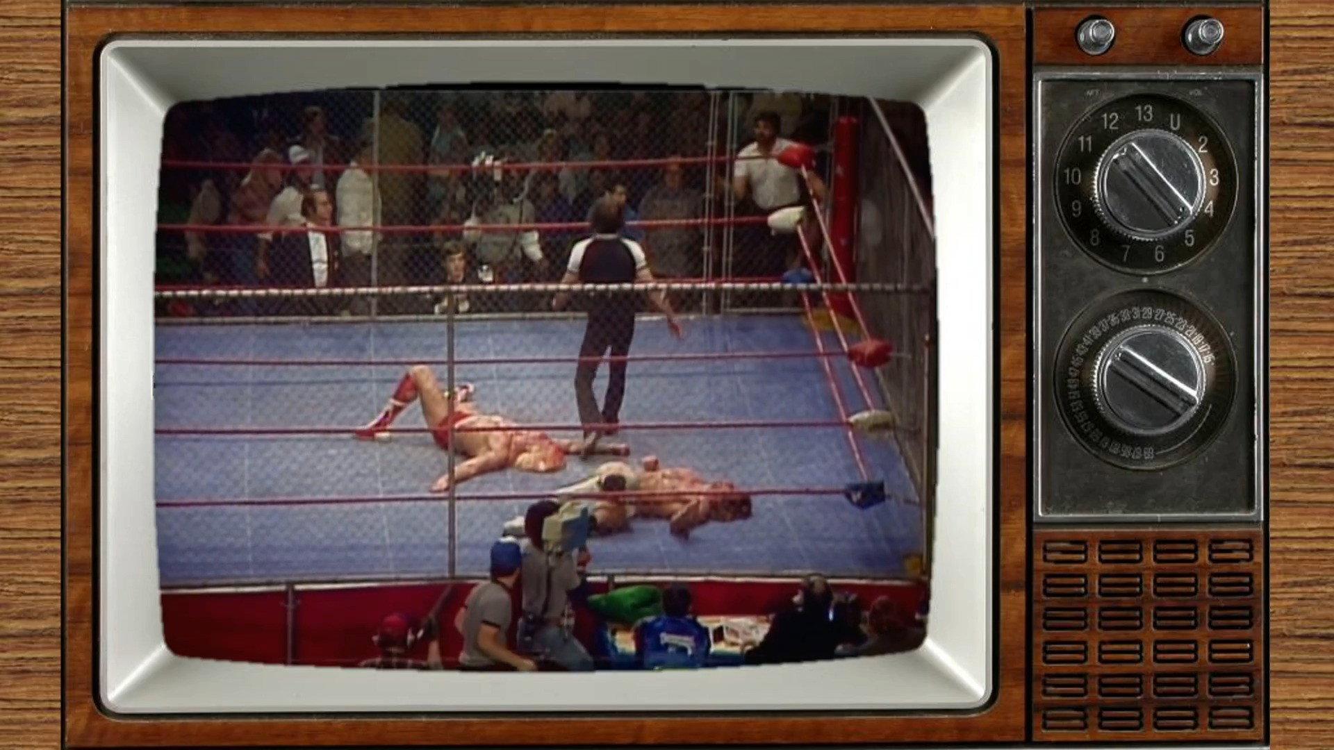 WCCW Christmas Star Wars 1982 1982 movie scene