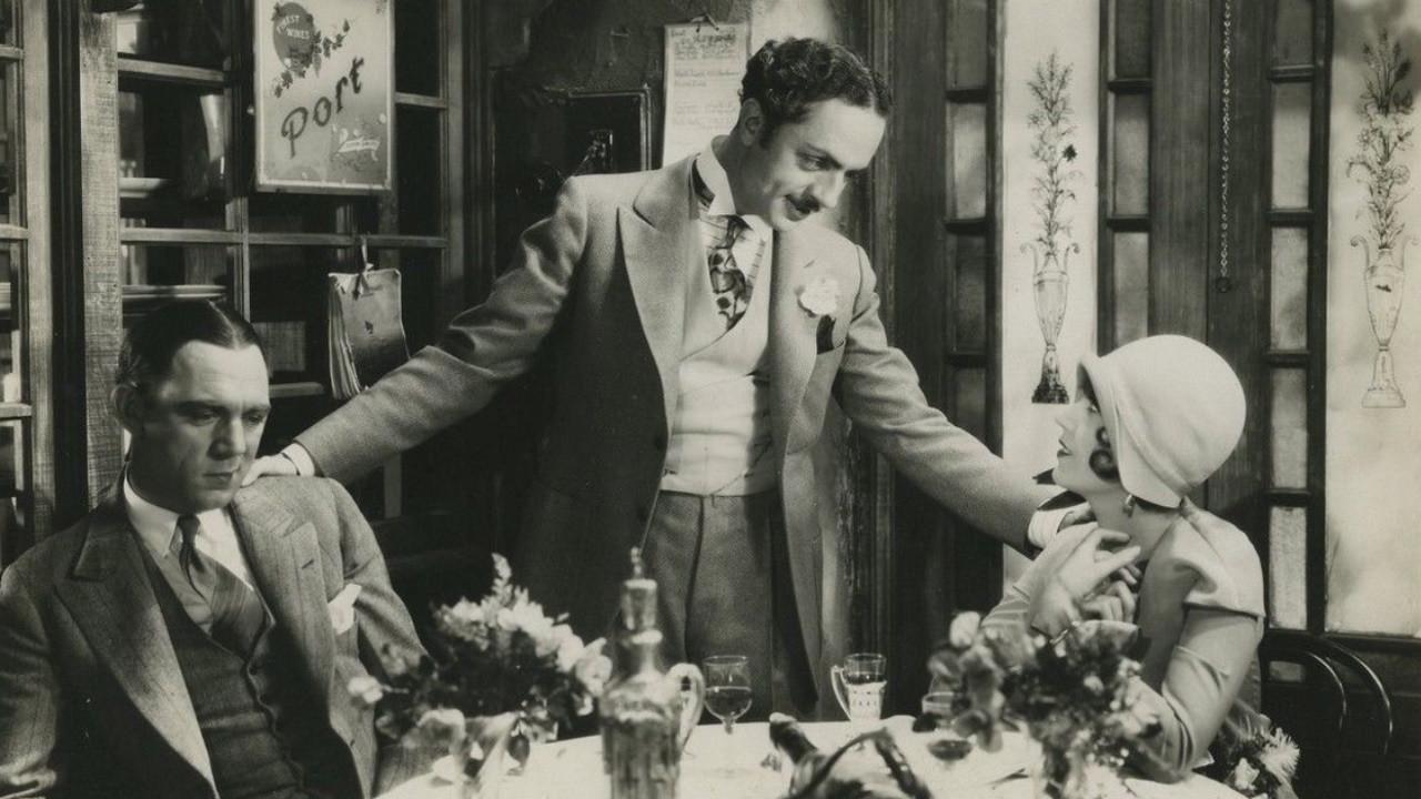 Behind the Make-Up 1930 movie scene