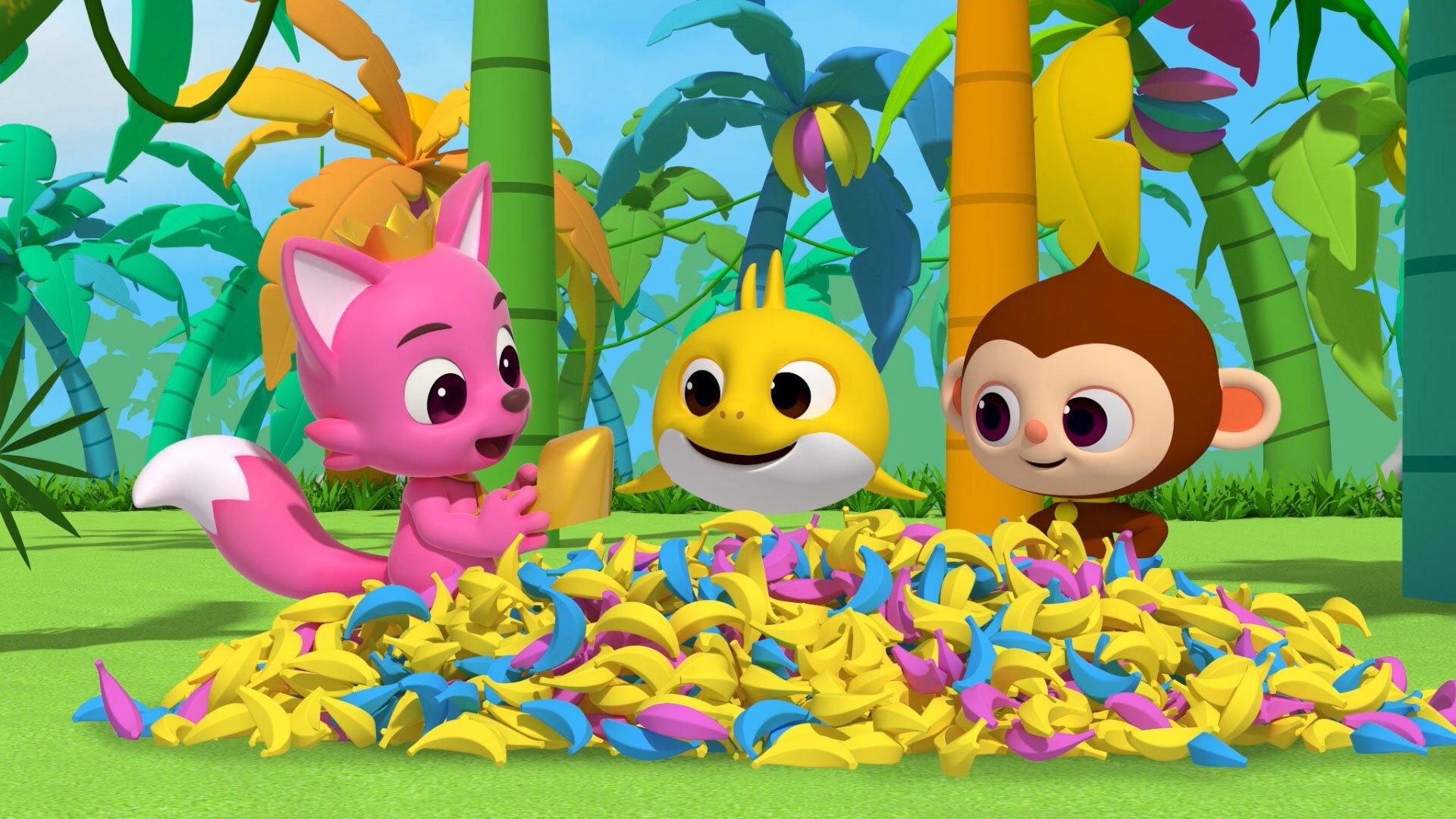 Pinkfong & Baby Shark's Space Adventure 2019 movie scene