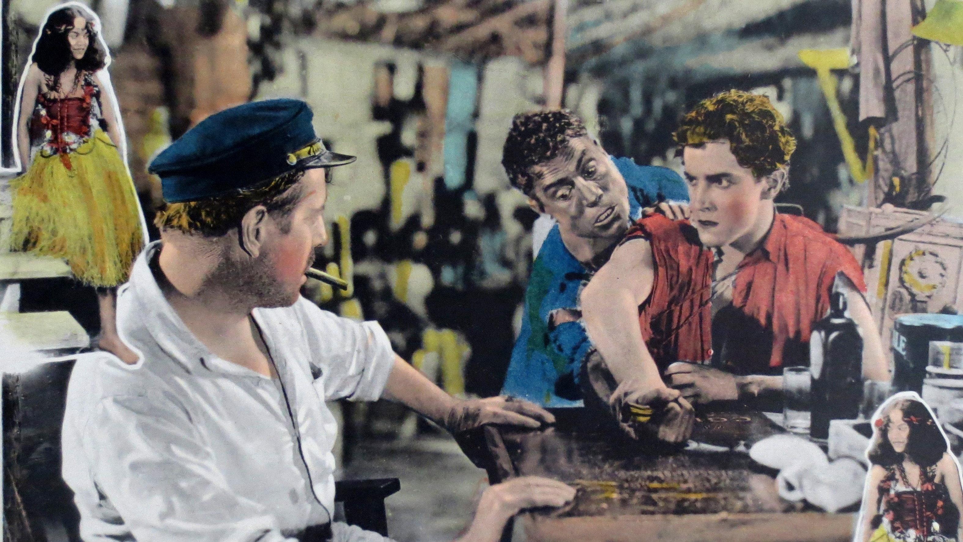Where the Pavement Ends 1923 movie scene