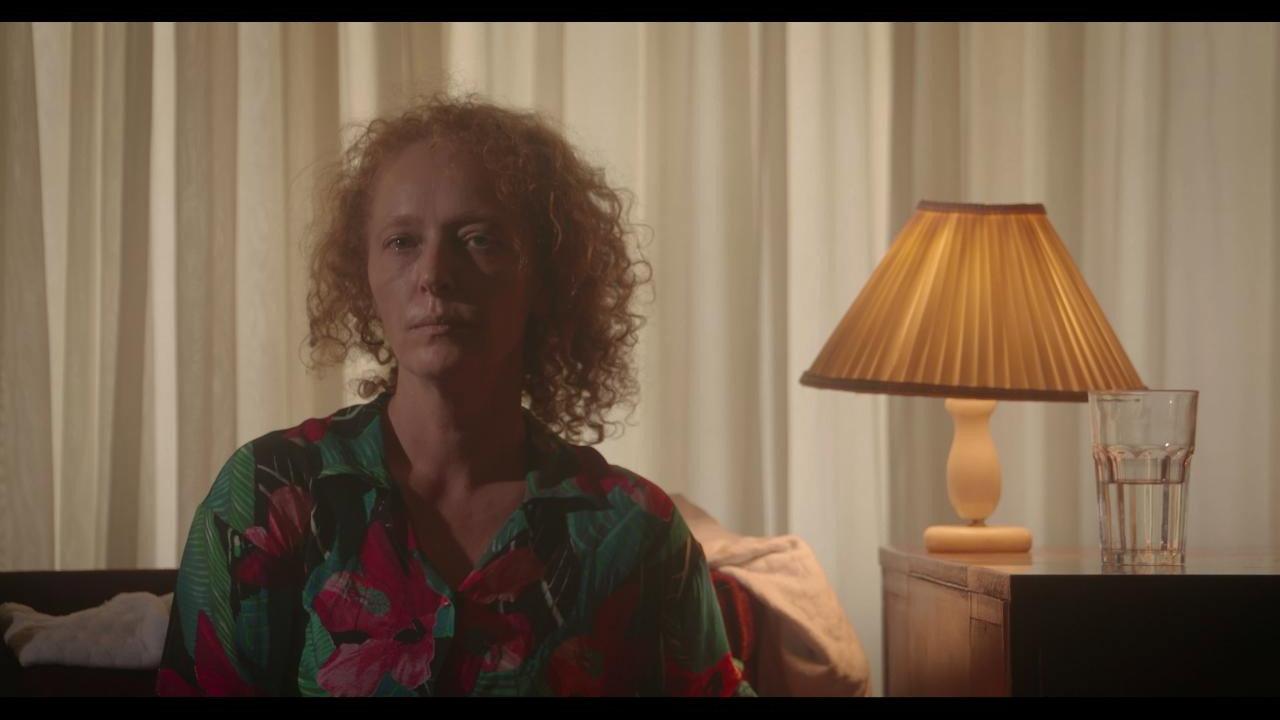 The Woman in Purple 2017 movie scene