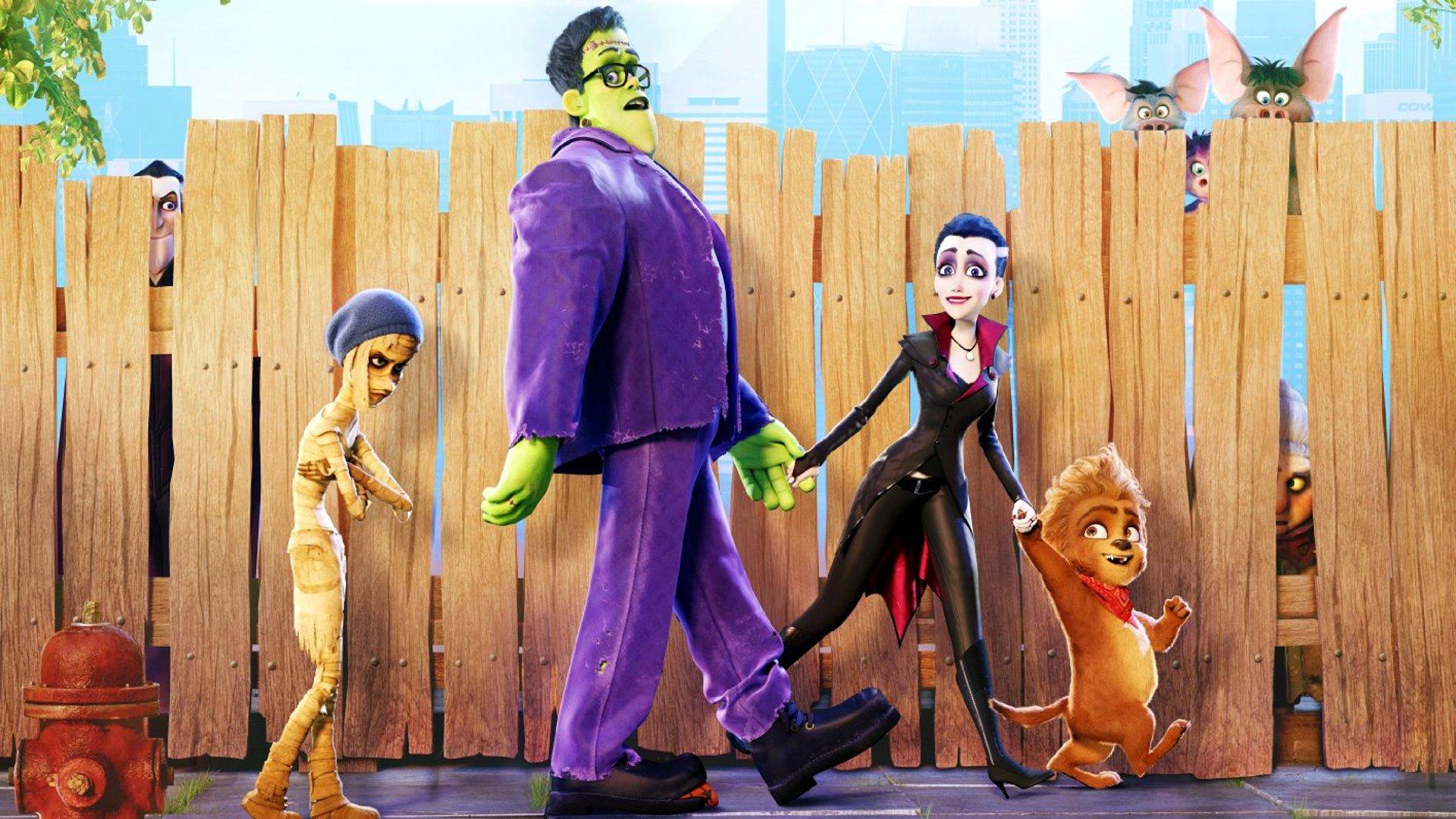 Monster Family 2017 movie scene