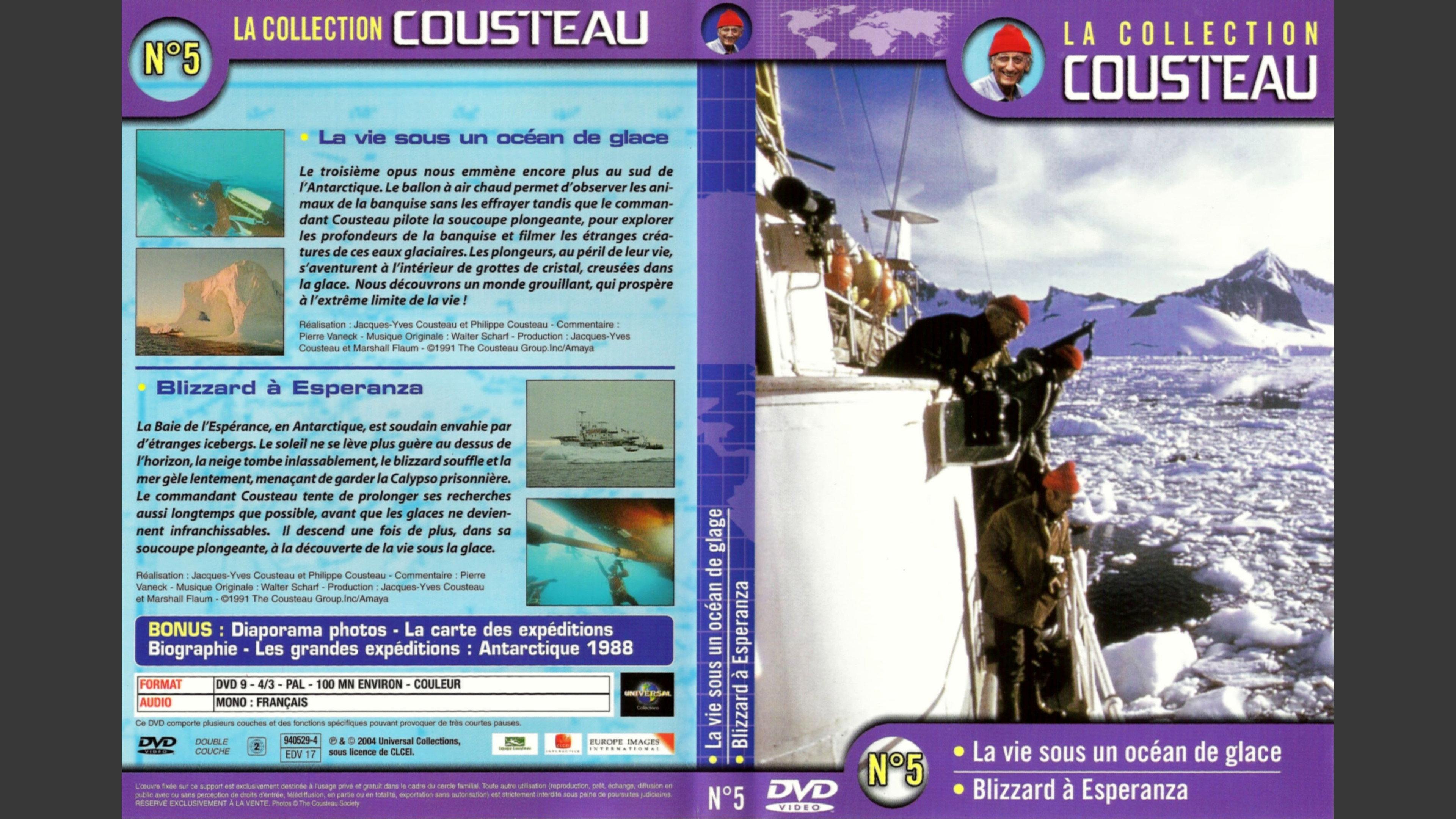 The Cousteau Collection N°5-1 | Life Under an Ocean of Ice 1974 movie scene