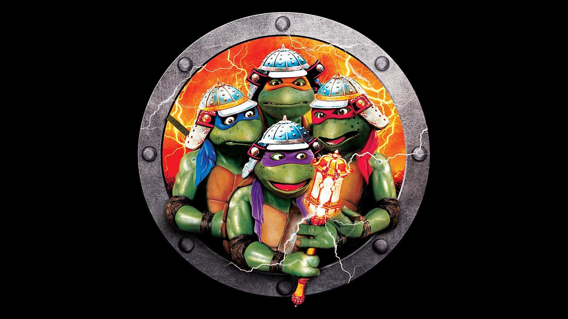 Teenage Mutant Ninja Turtles III 1993 movie scene