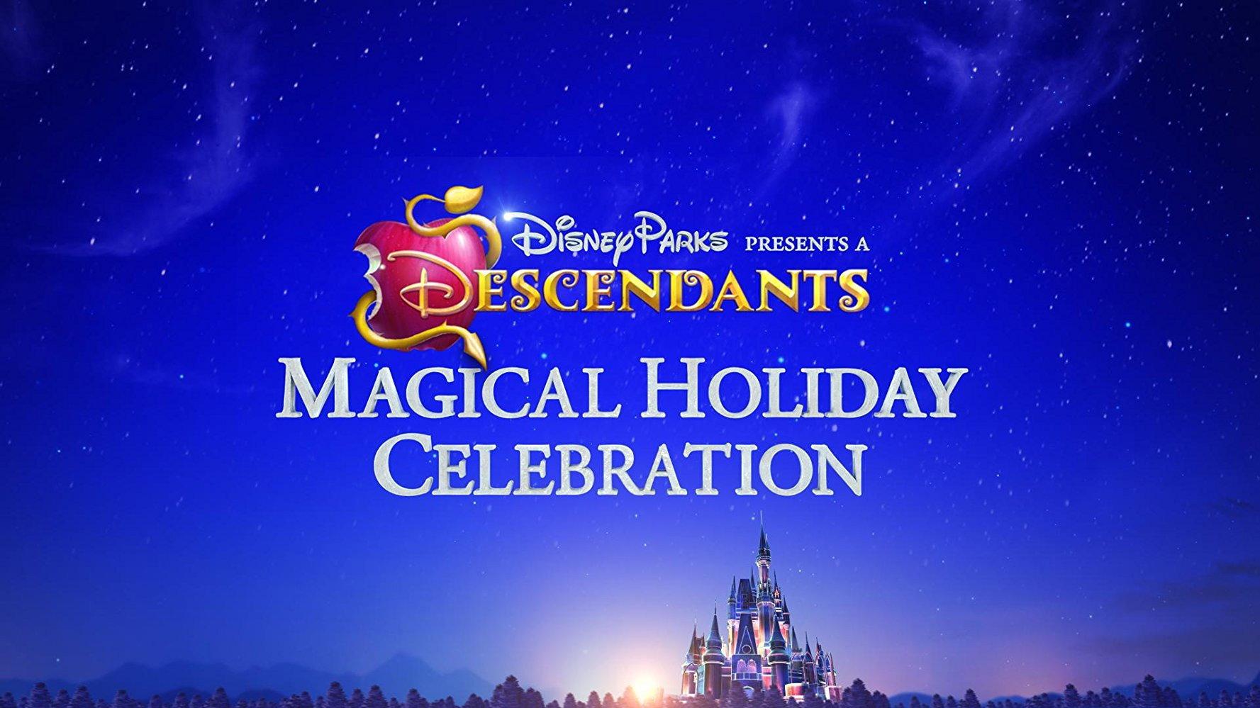 Disney Parks Presents: A Descendants Magical Holiday Celebration 2016 movie scene