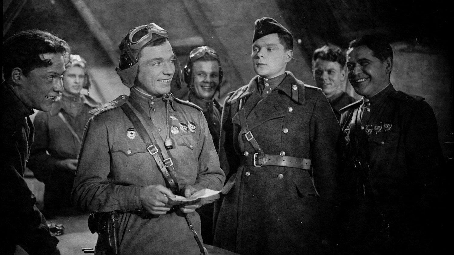 Moscow Skies 1944 movie scene