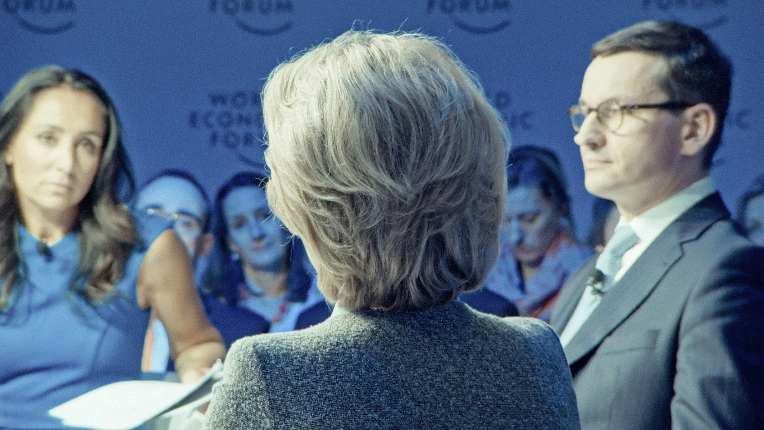 Davos 2021 movie scene