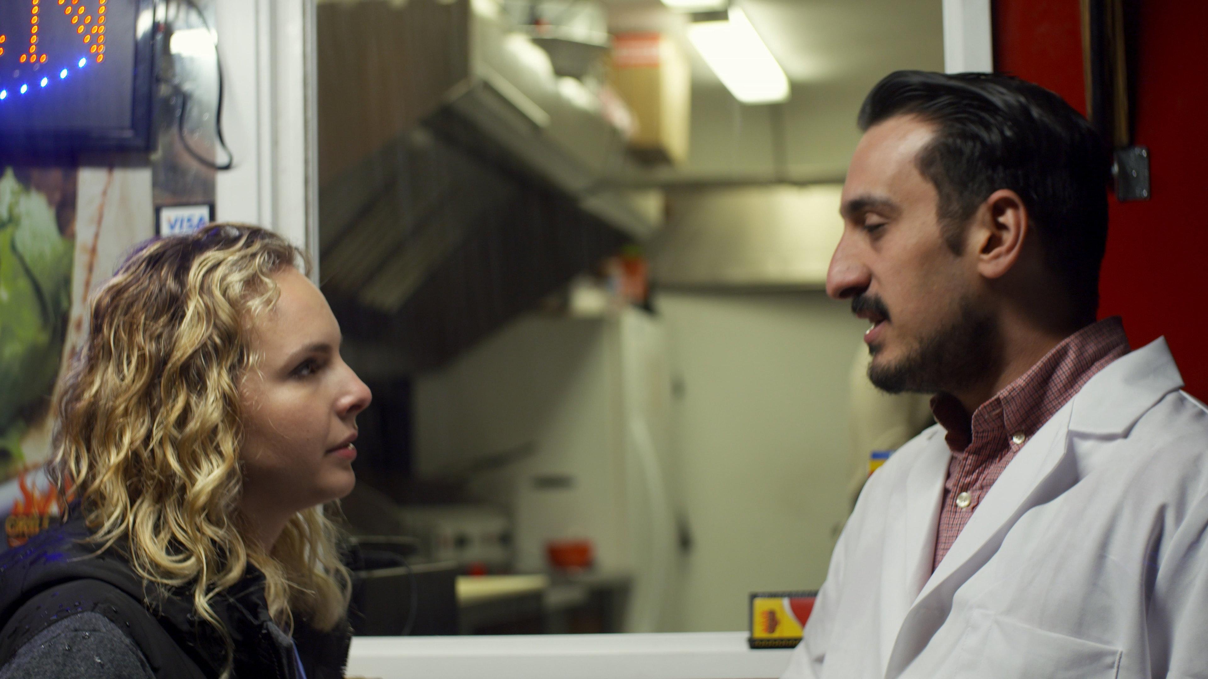 Food Cart  movie scene