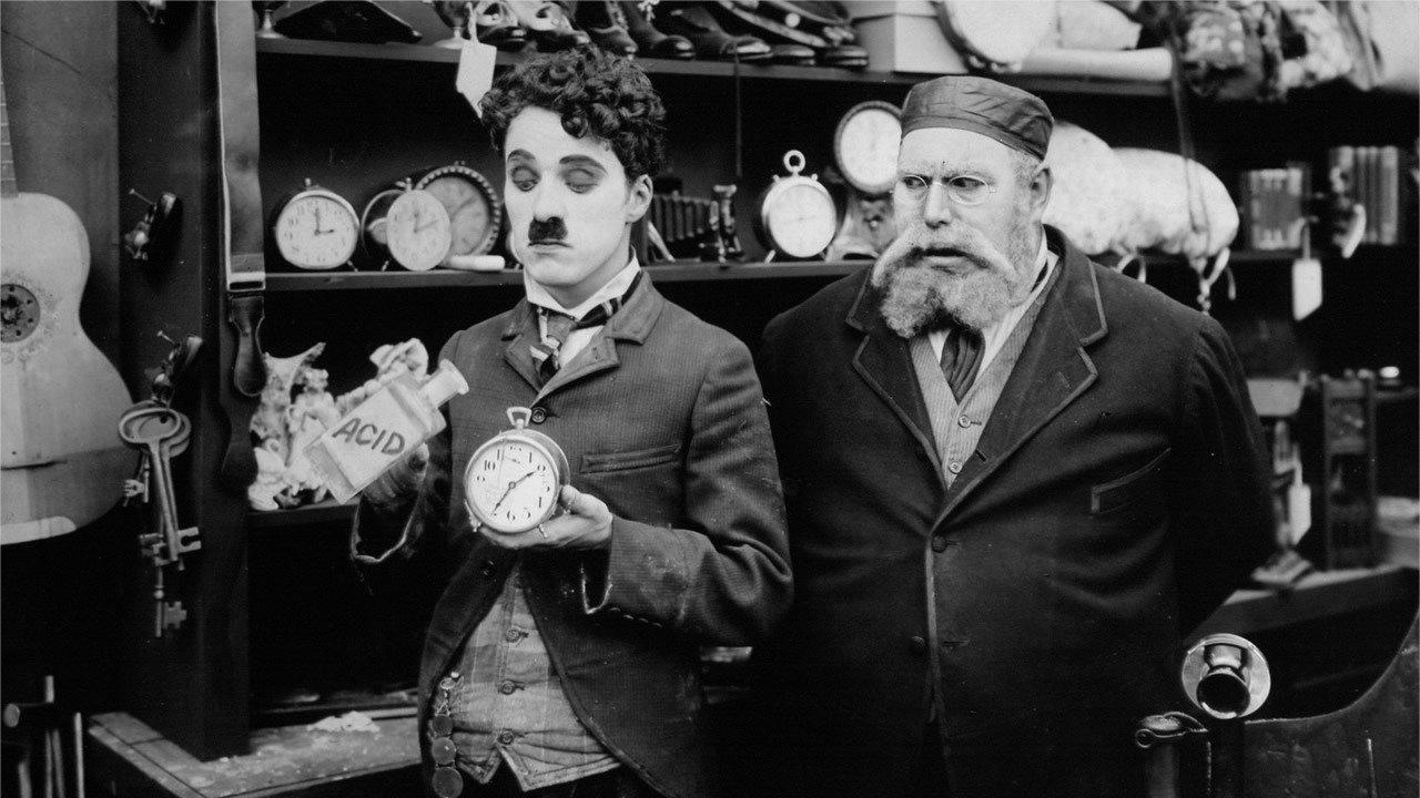 The Pawnshop 1916 movie scene