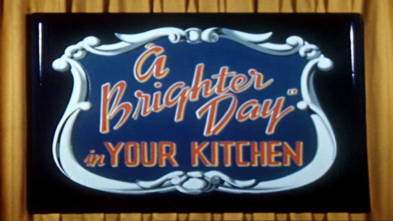 A Brighter Day in Your Kitchen 1949 movie scene