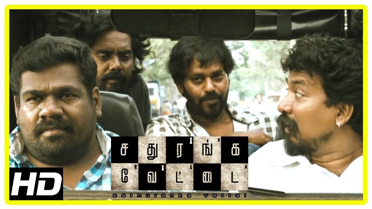 Sathuranga Vettai 2014 movie scene