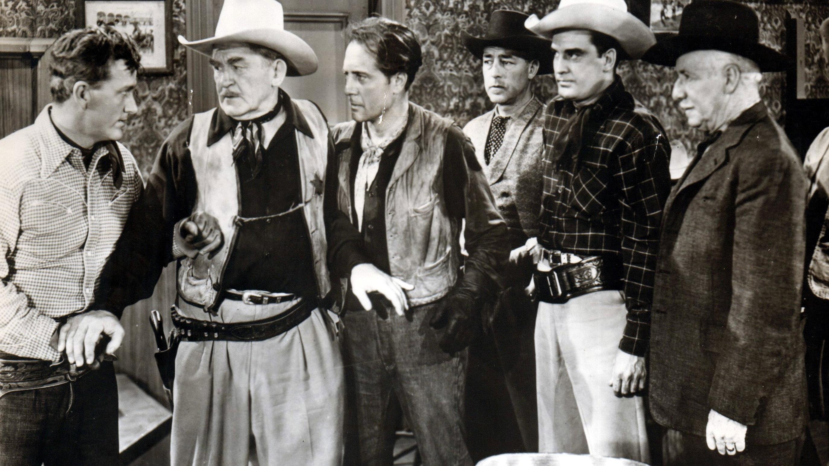 Lawless Code 1949 movie scene