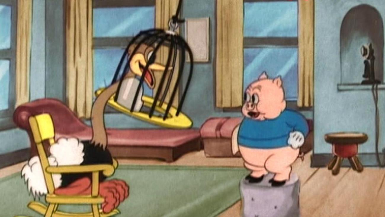 Porky's Pet 1936 movie scene