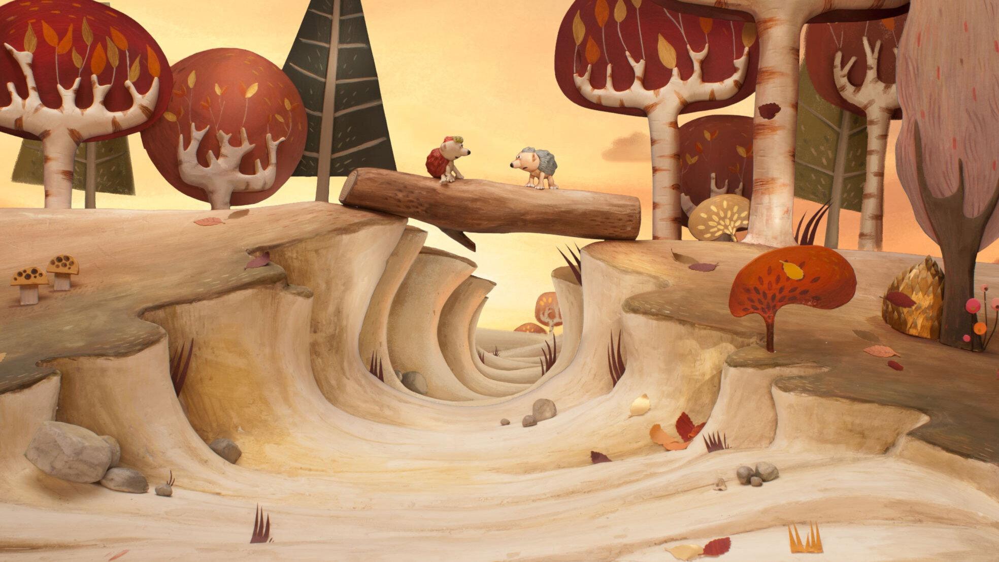 And 10, 11, 12... Poppety the Hedgehog 2012 movie scene
