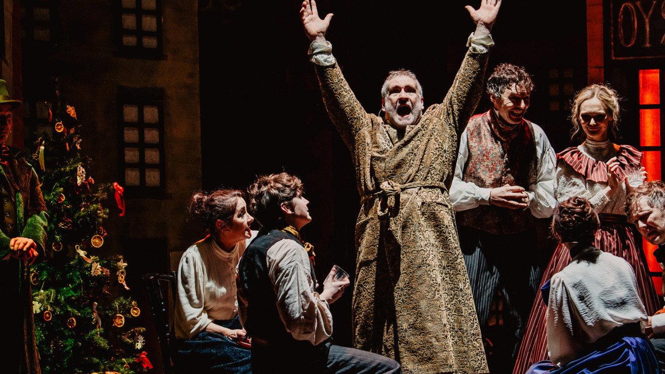 The Lyric Theatre: A Christmas Carol 2025 movie scene