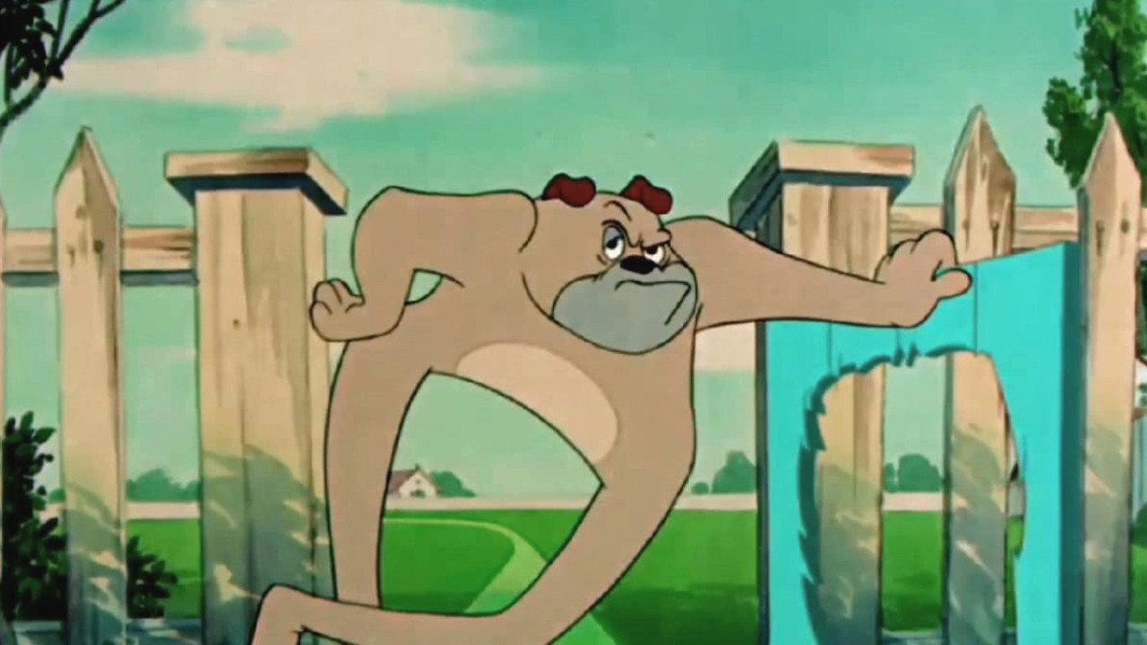 Garden Gopher 1950 movie scene