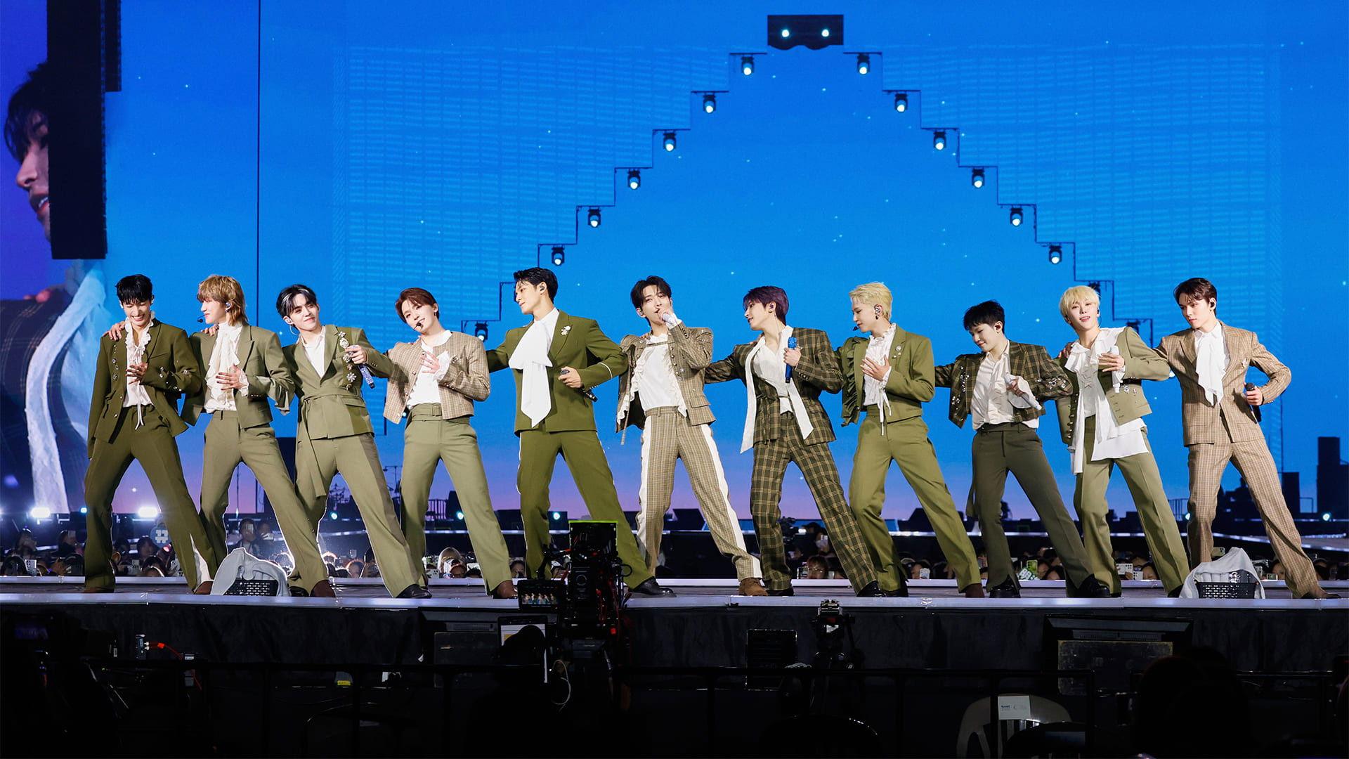 SEVENTEEN [RIGHT HERE] WORLD TOUR IN CINEMAS 2025 movie scene