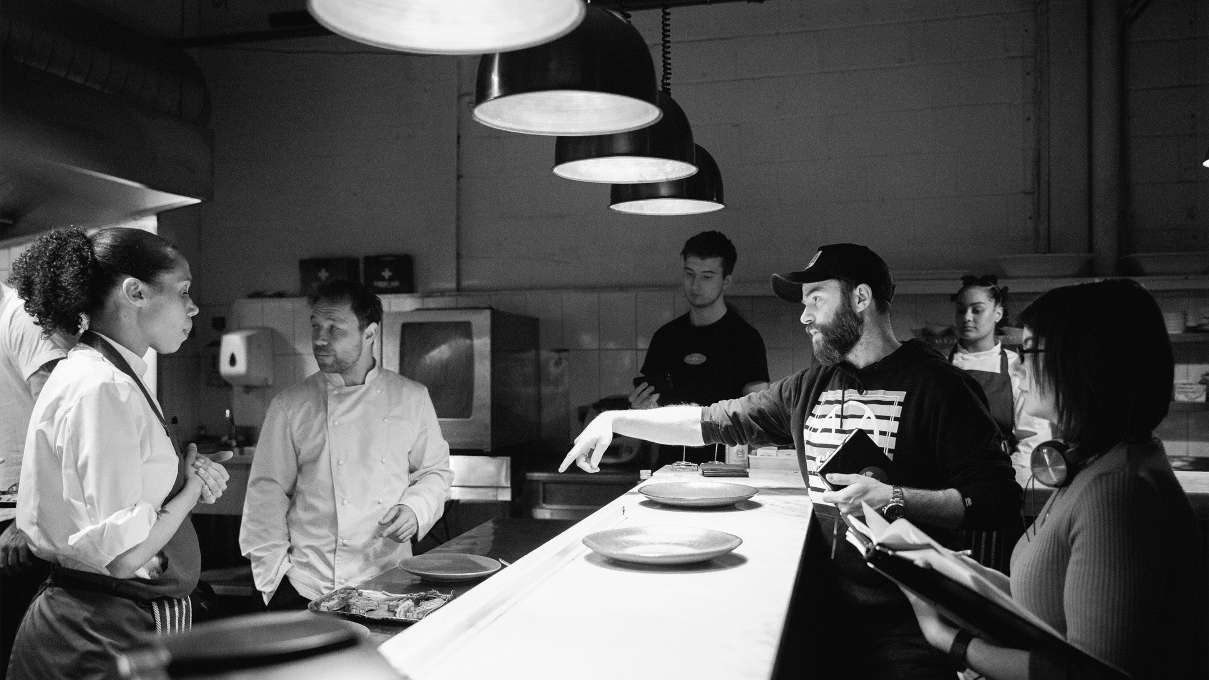 The Making of Boiling Point 2021 movie scene