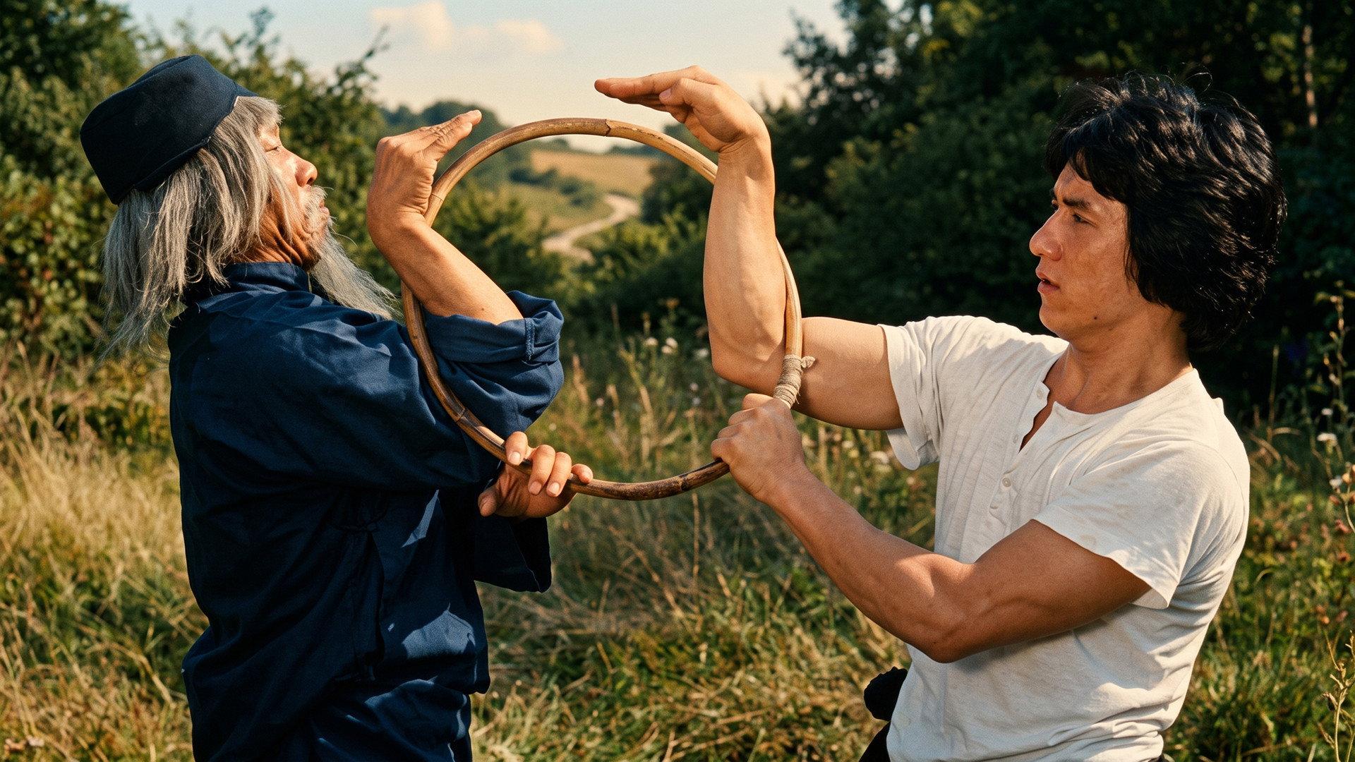 Snake in the Eagle's Shadow 1978 movie scene