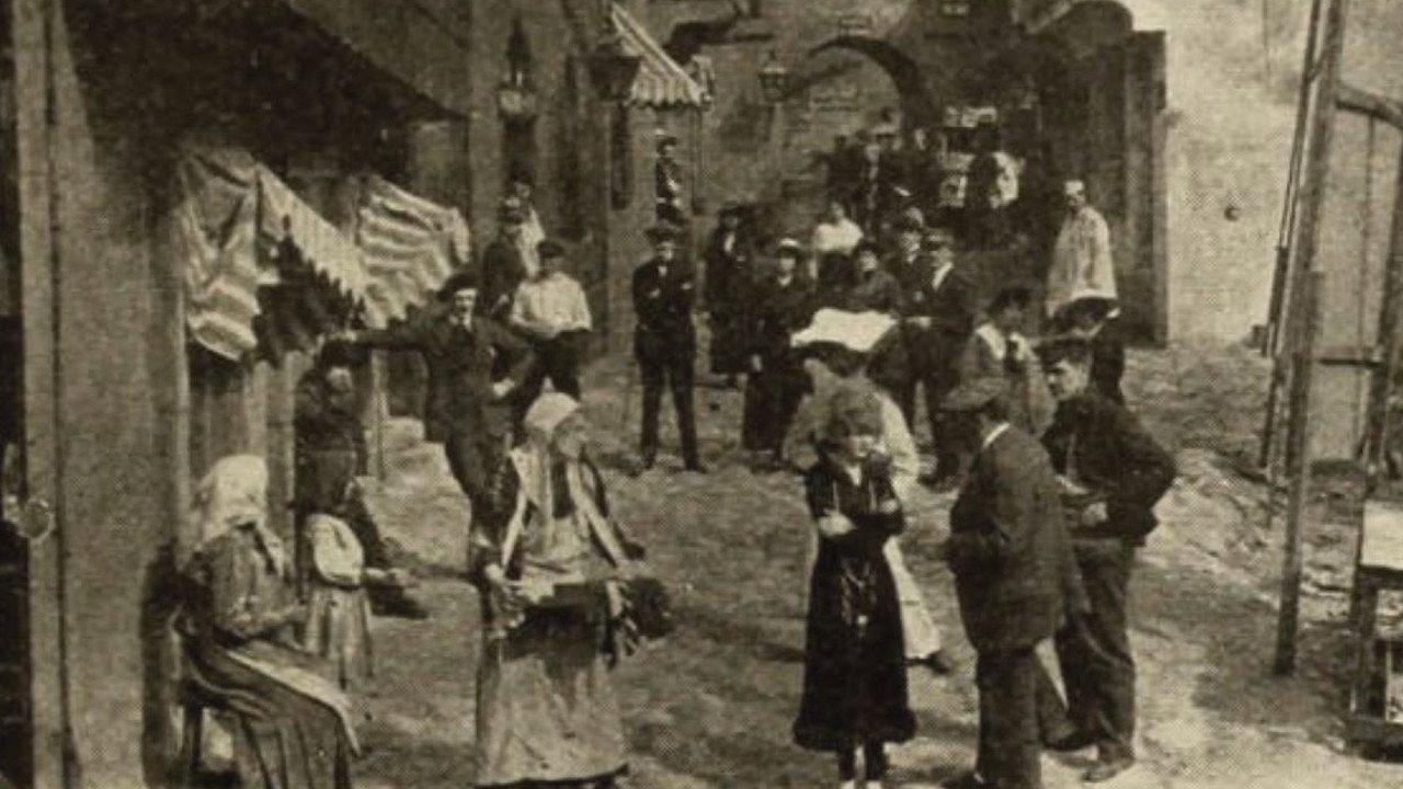A Child of the Paris Streets 1916 movie scene