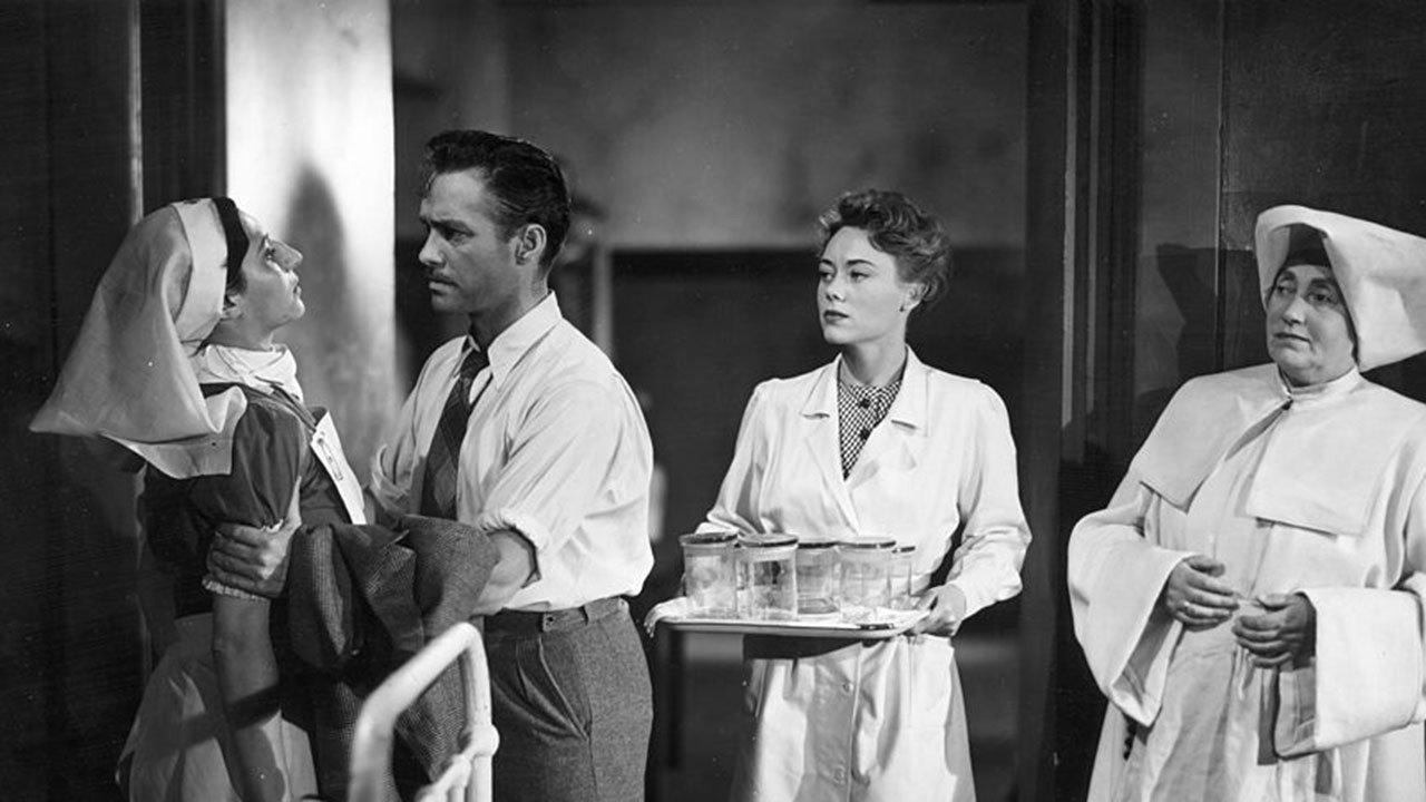 Flesh and Blood 1951 movie scene
